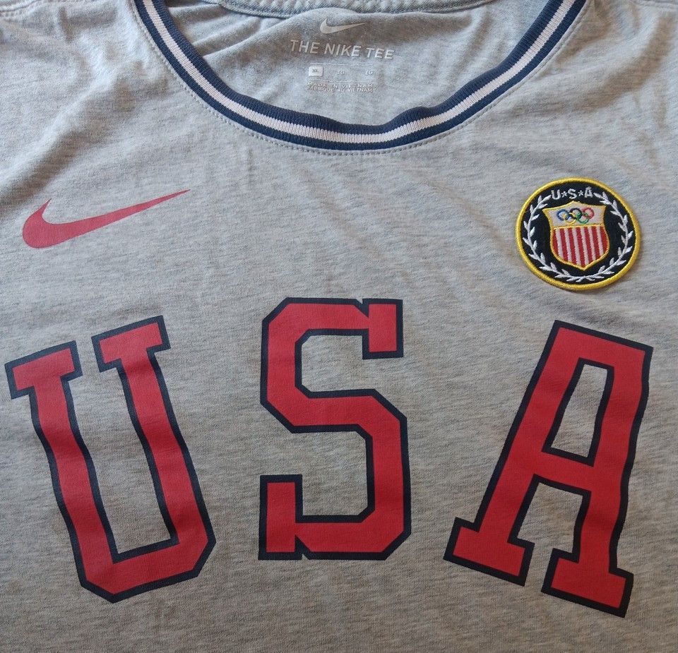 Nike NIKE OLYMPIC TEAM USA HERITAGE TEE T-SHIRT CN1423-063 Size US XL / EU 56 / 4 - 2 Thumbnail