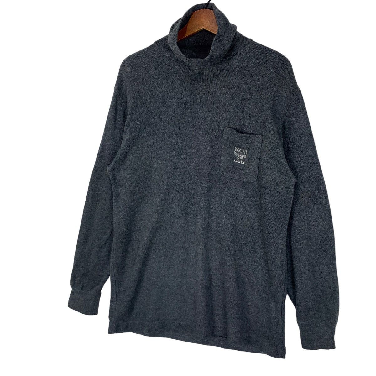 MCM × Vintage Vintage MCM Golf Turtle Neck Sweatshirt Size US M / EU 48-50 / 2 - 3 Thumbnail