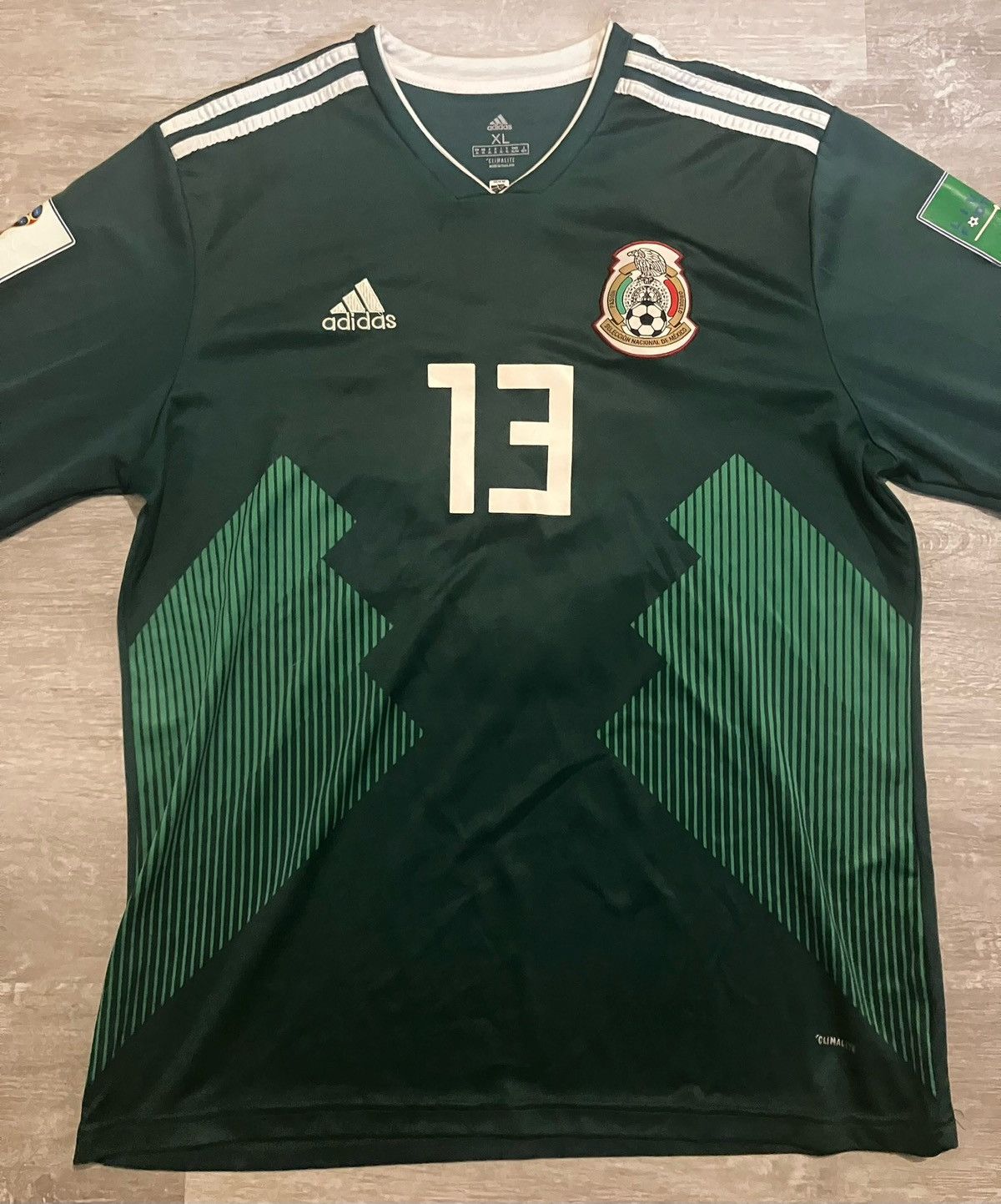 Adidas Mexico 2018 Cup Cruz Soccer Jersey Size US M / EU 48-50 / 2 - 1 Thumbnail