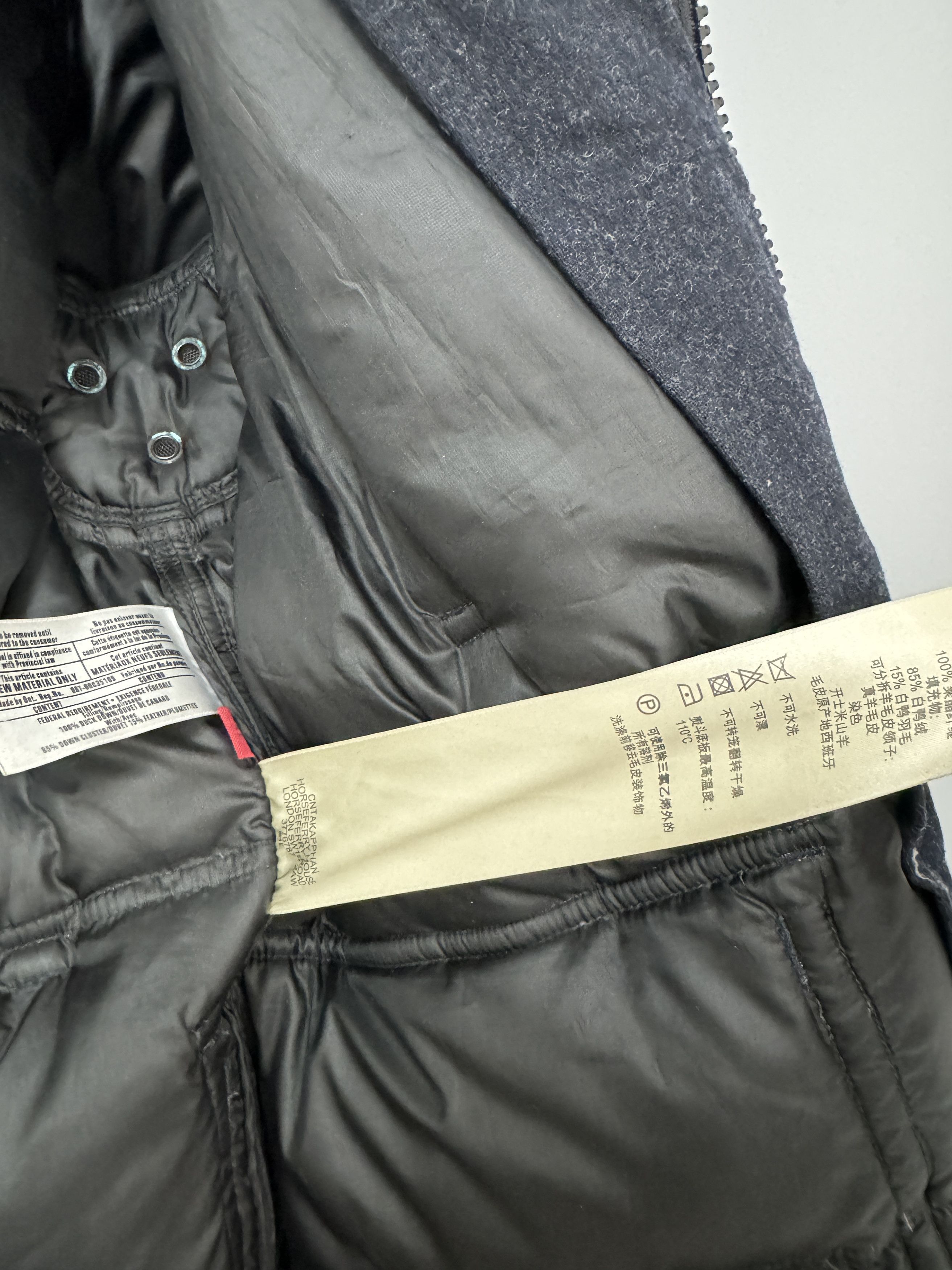 Burberry Burberry Sport Wool Down Jacket Coat Puffer Big Logo Size XL Size US XL / EU 56 / 4 - 14 Thumbnail