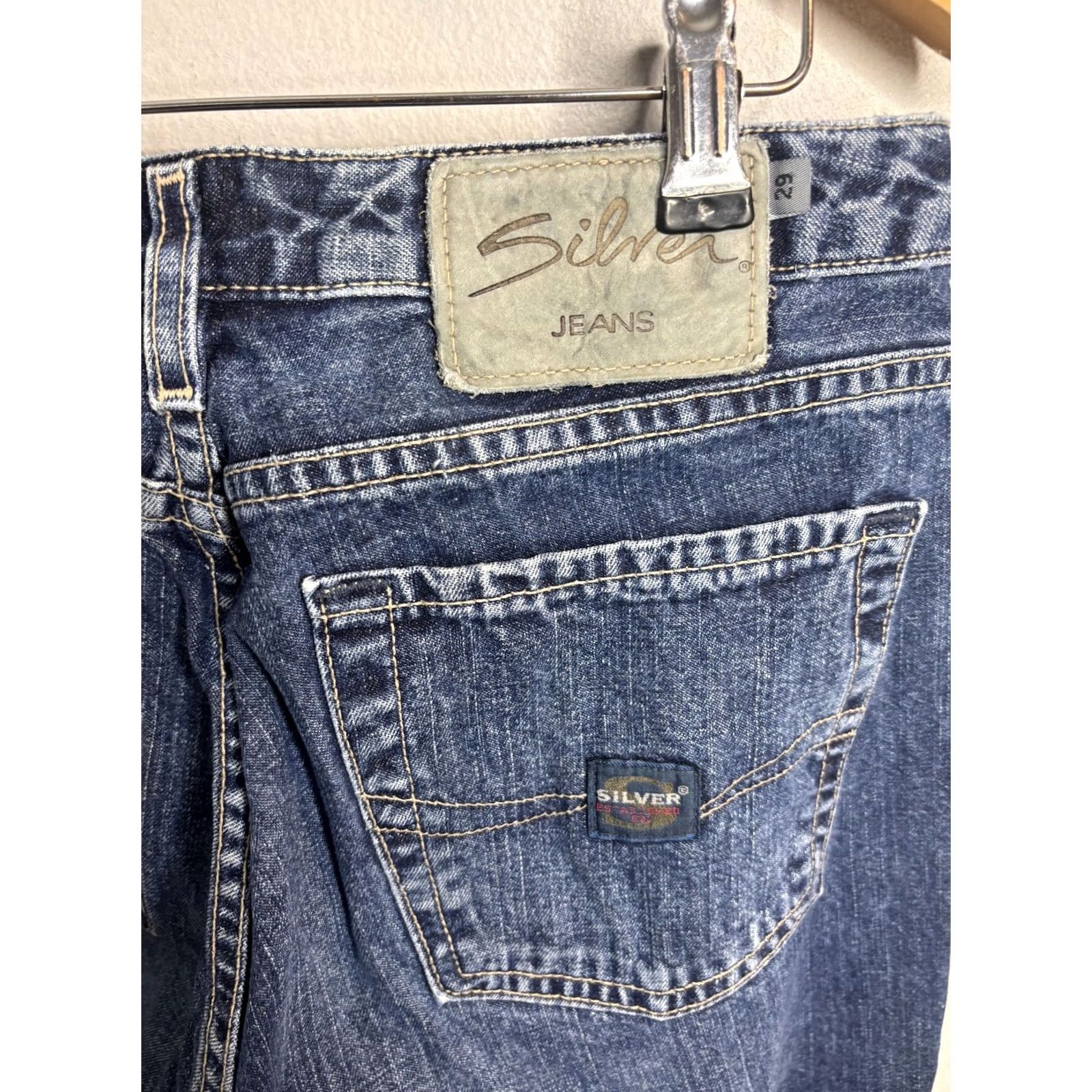 Vintage VINTAGE Silver Jeans Womens 29 Blue Denim Bootcut Mid Rise 90s Y2K Made Canada Flare Jeans Womens Size 29" - 3 Thumbnail
