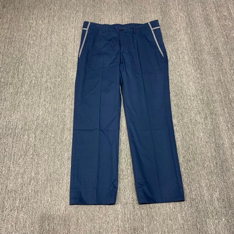 Hermes Hermes Dark Blue Casual Trousers Size US 44 / EU 60 - 1 Thumbnail