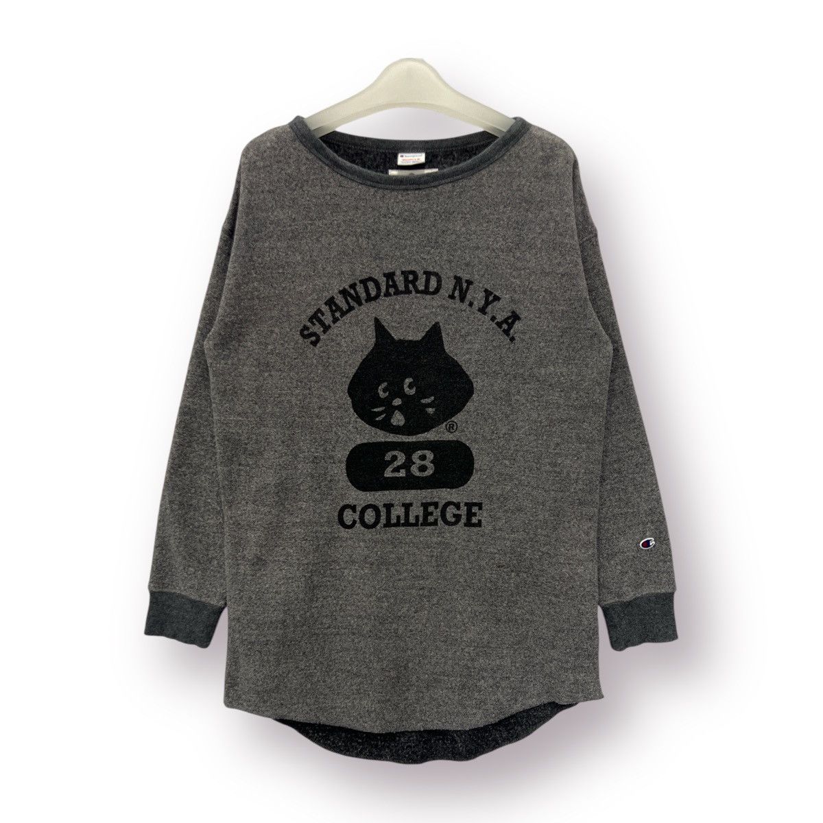 Champion × Ne-Net 🔥 Champion Ne-Net Issey Miyake College Logo Sweatshirt - M Size M / US 6-8 / IT 42-44 - 1 Thumbnail