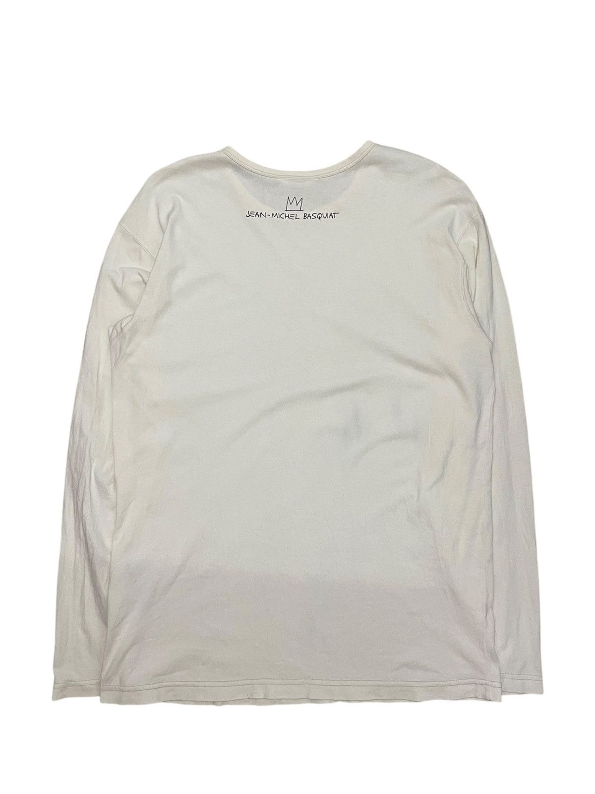 Jean-Michel Basquiat Uniqlo X Jean-Michel Basquiat Sketch Pop Art Longsleeve Tee Size US L / EU 52-54 / 3 - 2 Thumbnail