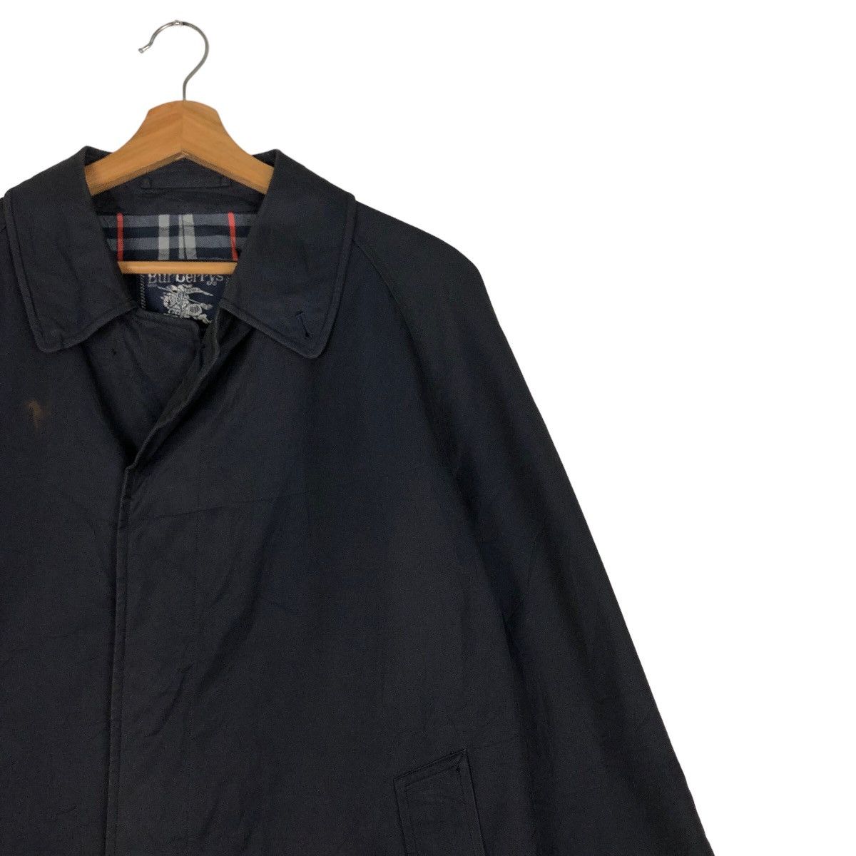 Burberry 🔥Vtg Long Jacket Trench Burberrys Nova Check Design Size US M / EU 48-50 / 2 - 6 Thumbnail