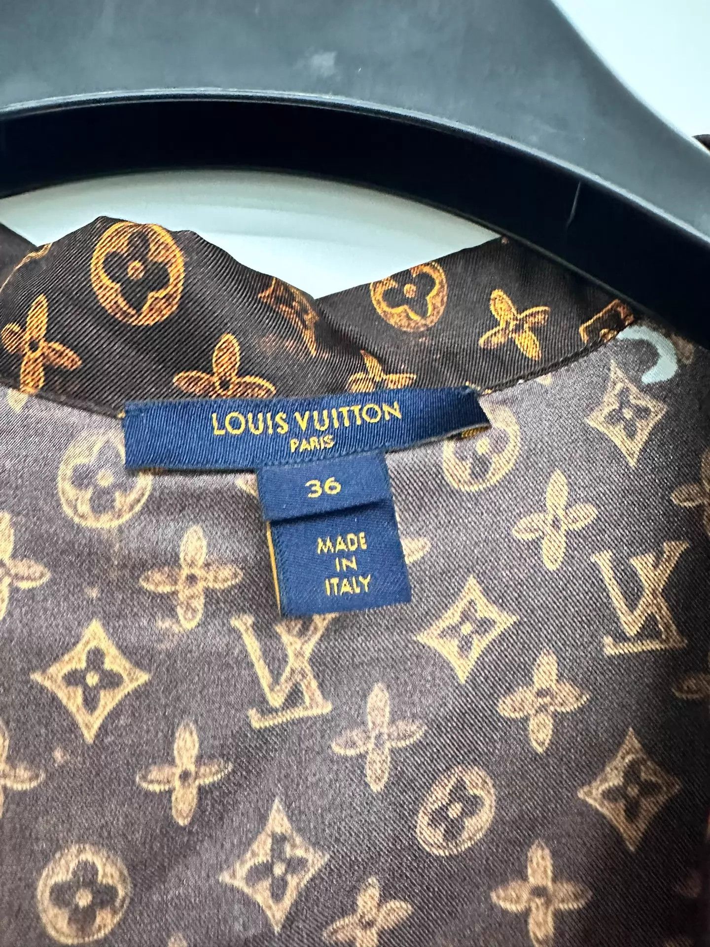 Louis Vuitton Louis Vuitton All Over Print Shirt 36 Size XS / US 0-2 / IT 36-38 - 7 Thumbnail