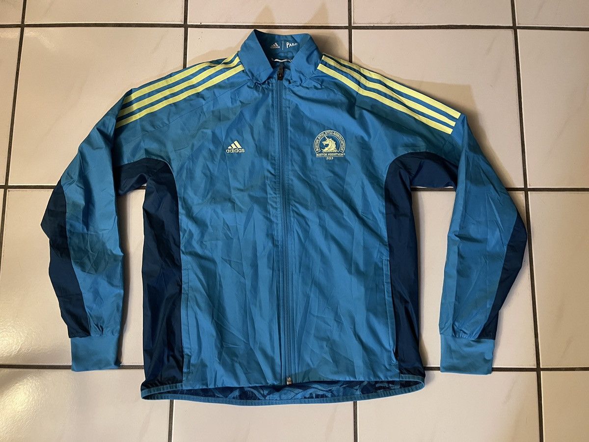 Adidas Adidas Parley Boston Marathon 2019 Windbreaker Jacket Womens Size S / US 4 / IT 40 - 1 Thumbnail