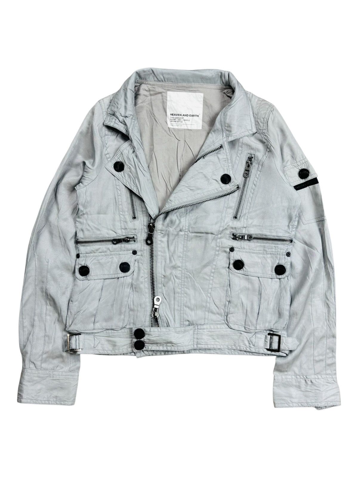 GOA 2000s Heaven And Earth - Apocalypse Style Cargo Jacket Size US M / EU 48-50 / 2 - 3 Thumbnail