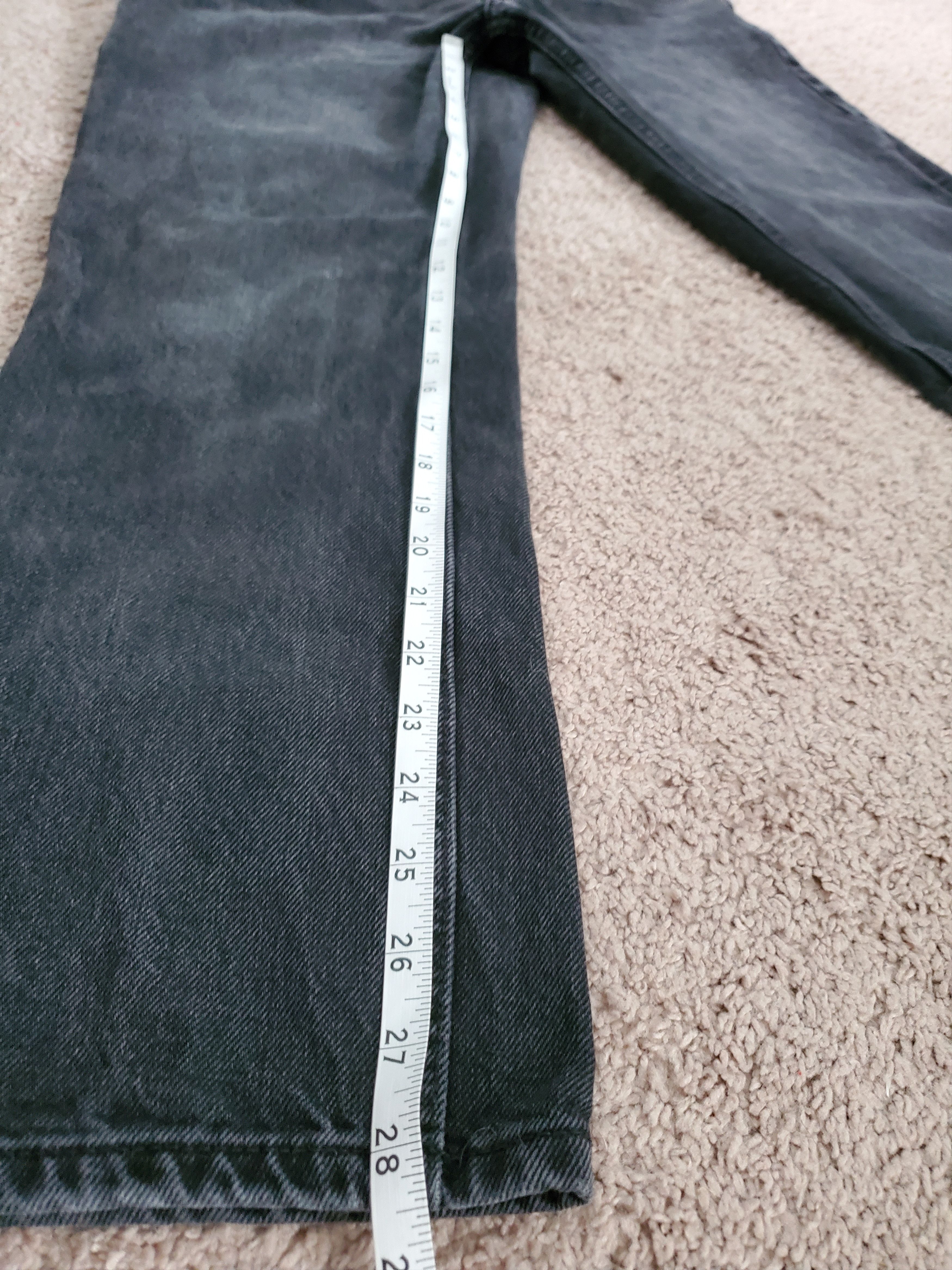 Zara Zara straight fit black jeans Size US 30 / EU 46 - 9 Thumbnail