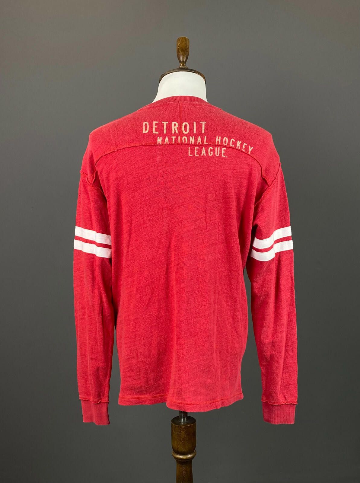 Red Wing 3 Four Red Wings Detroit National Hoceky Sweater Size XL Size US XL / EU 56 / 4 - 4 Thumbnail