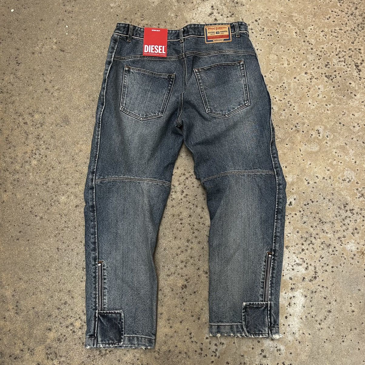 Diesel Diesel generate biker straight baggy jeans Size US 36 / EU 52 - 8 Thumbnail