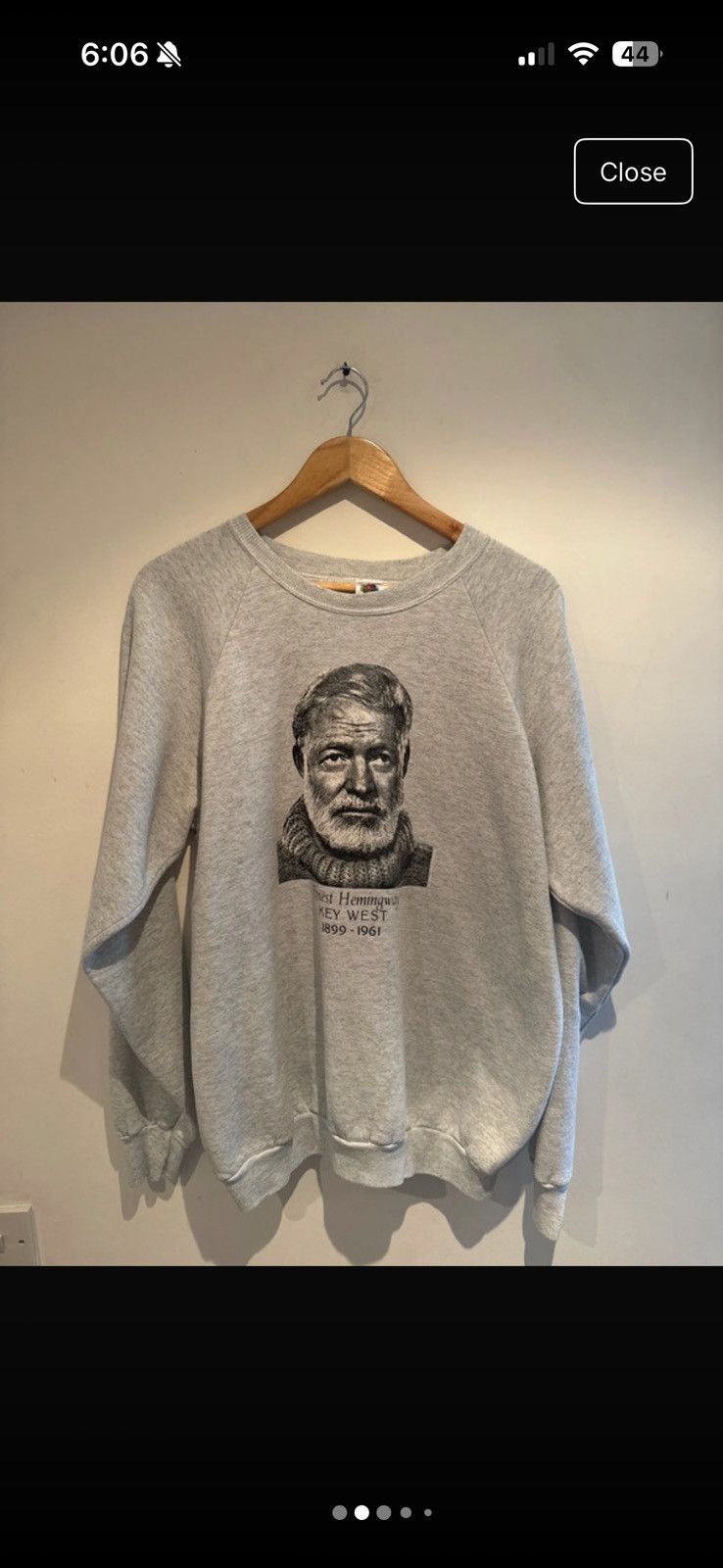 Vintage American Vintage Ernest Hemingway Key West Jumper Size US XL / EU 56 / 4 - 1 Thumbnail