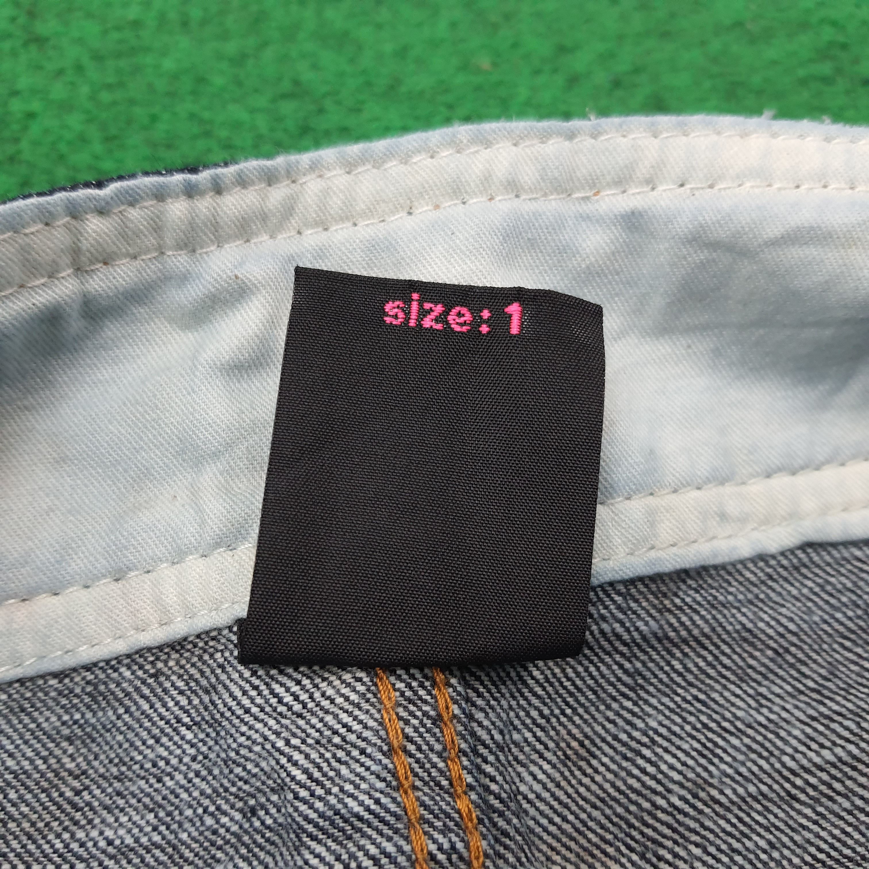 Japanese Brand × X-Girl Vintage X-Girl Streetwear Japan Denim Jumpsuit C235N13 Size 35" - 9 Thumbnail