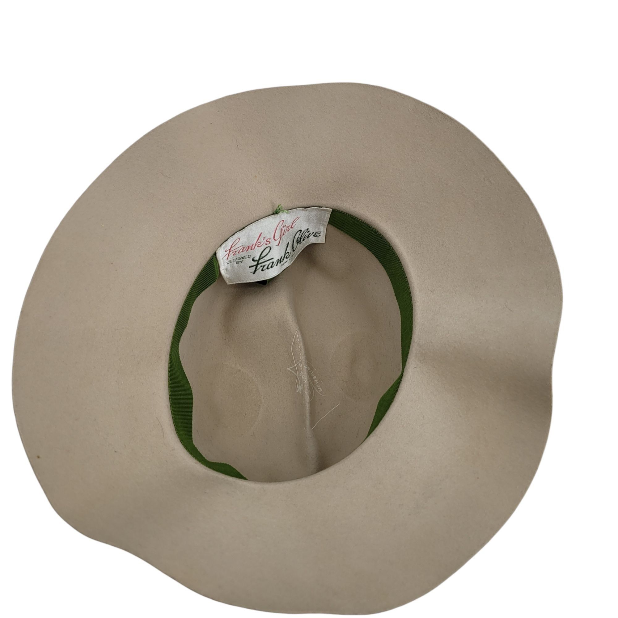 Vintage Vtg 60's Frank Olive Frank's Girl Hat Unique Safari Bucket H Size ONE SIZE - 7 Thumbnail