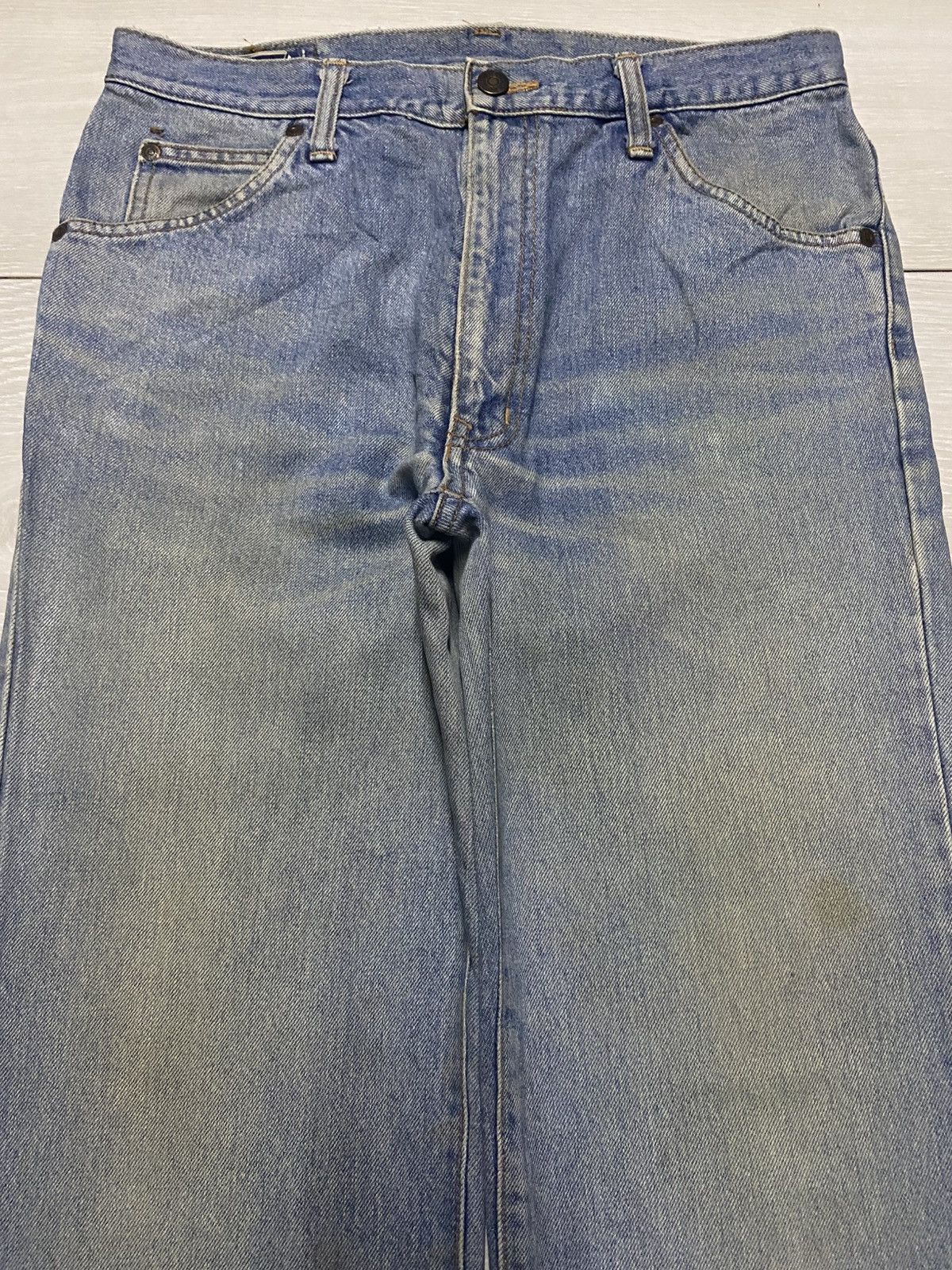 Edwin Vintage Edwin 1057 90s Grunge Distressed Loose Jeans Size US 30 / EU 46 - 3 Thumbnail