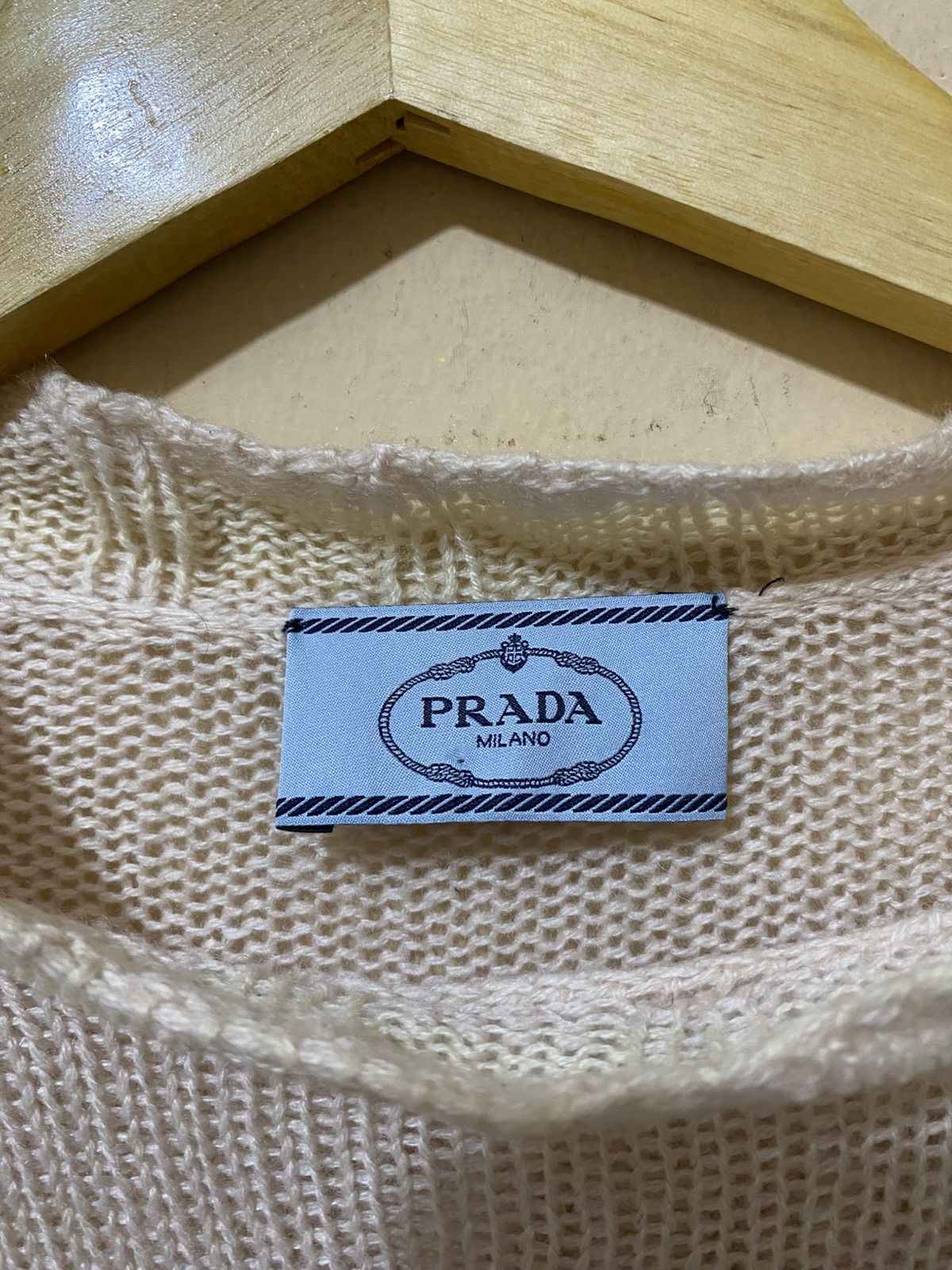 Prada Prada Mohair Distressed Style Knit Size XS / US 0-2 / IT 36-38 - 6 Thumbnail