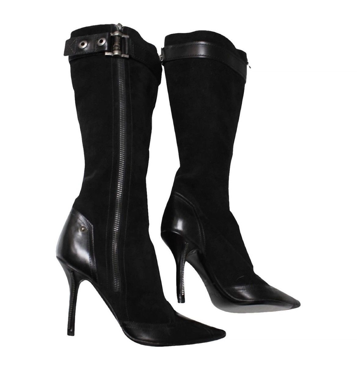 Dior Dior Suede Boots Size US 9.5 / IT 39.5 - 1 Thumbnail