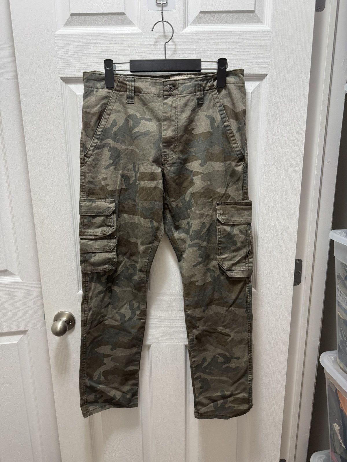 Wrangler Wrangler RealTree Camo Woodland Cargo Pocket Pants Hunter Size US 32 / EU 48 - 1 Thumbnail