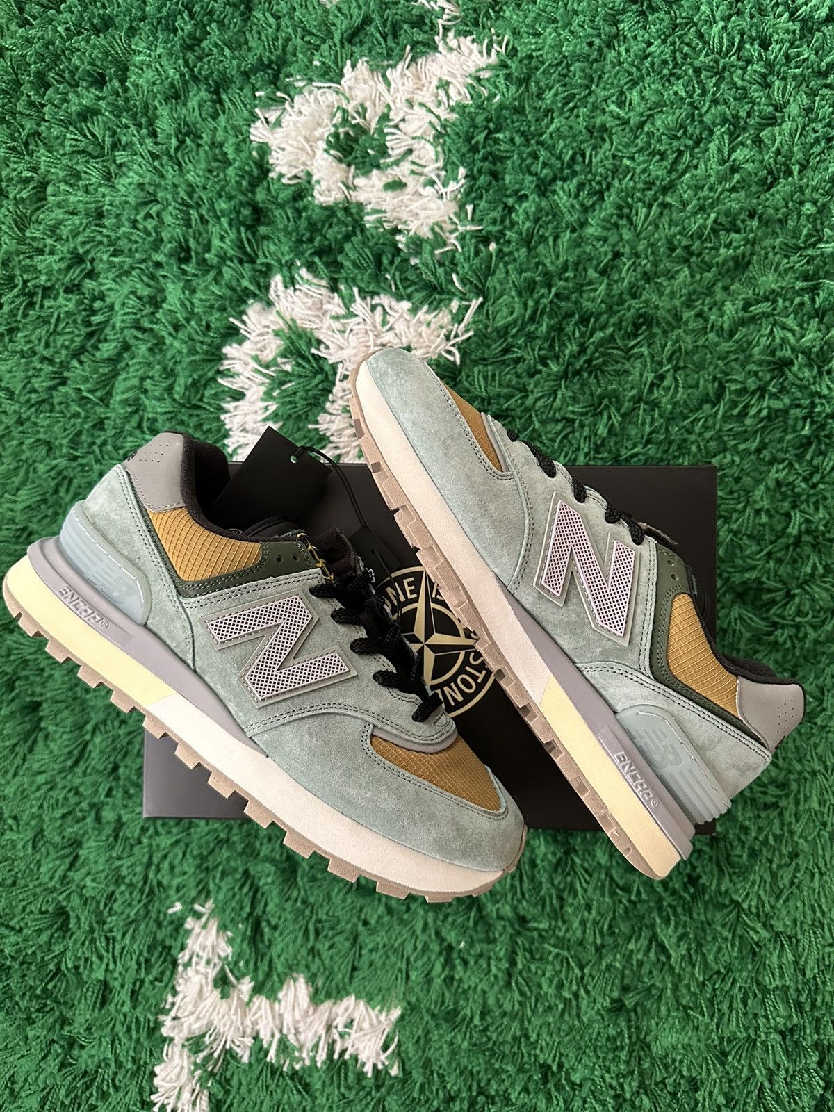 New Balance Stone Island Stone Island X New Balance 574 Grailed