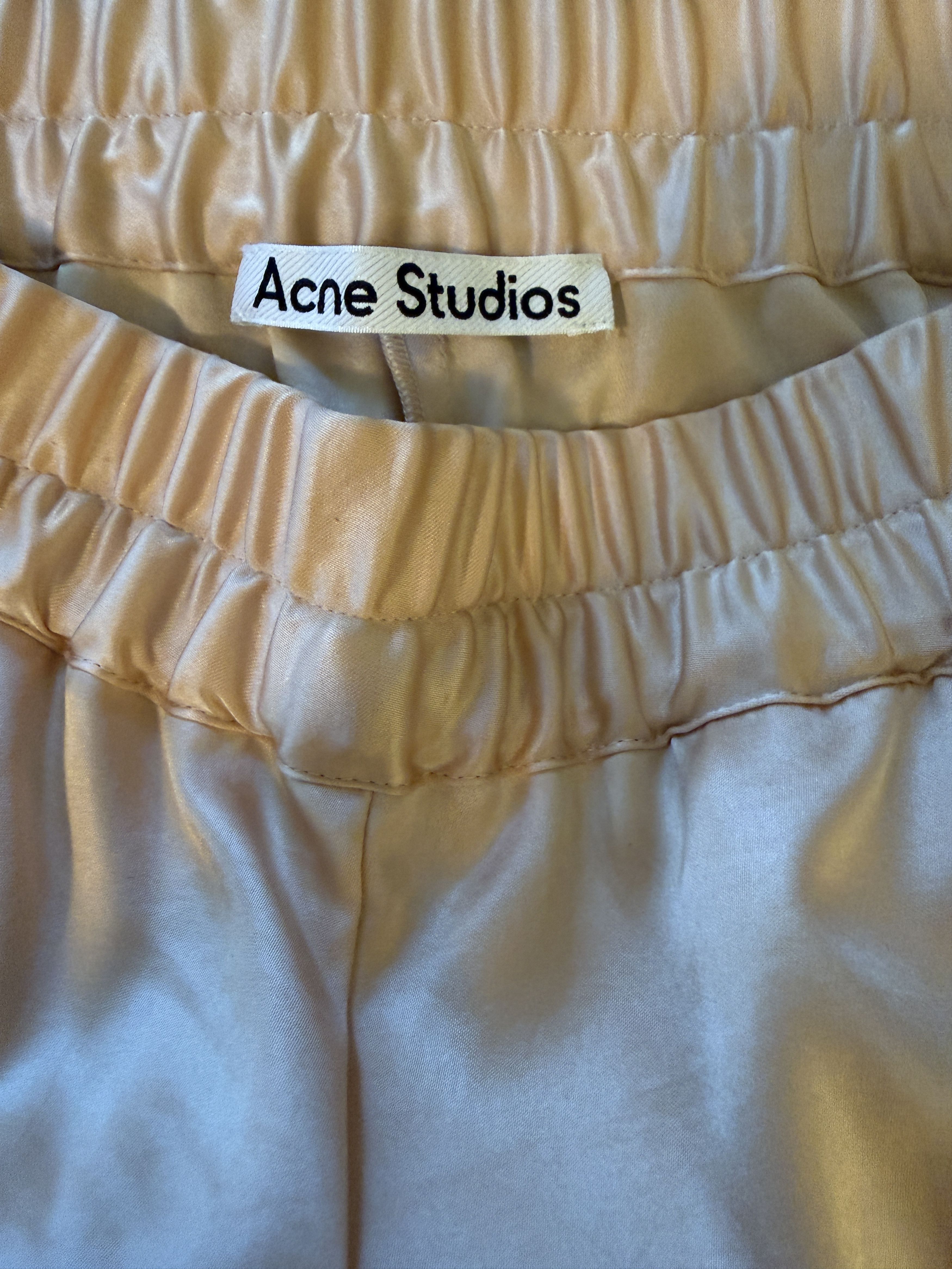 Acne Studios Wide Legged Satin Trouser Size US 32 / EU 48 - 9 Thumbnail