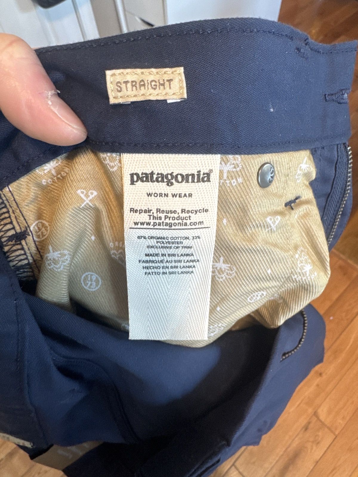 Patagonia Men’s Performance Twill Jeans NWT $99 Size US 34 / EU 50 - 6 Thumbnail