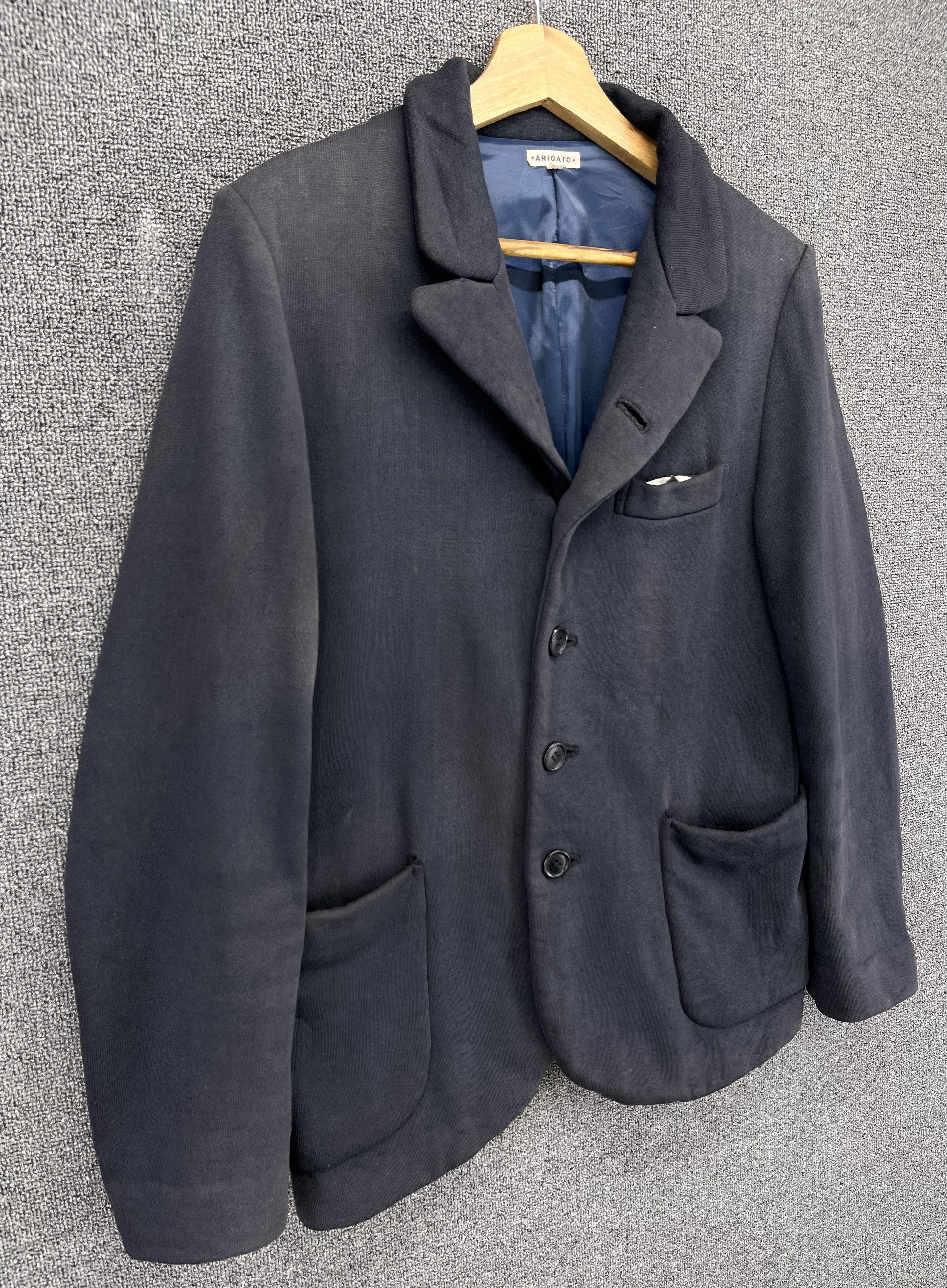 Blue Blue Japan Vintage Blue Blue Japan Arigato Rare Button Up Jacket Size M / US 6-8 / IT 42-44 - 2 Thumbnail