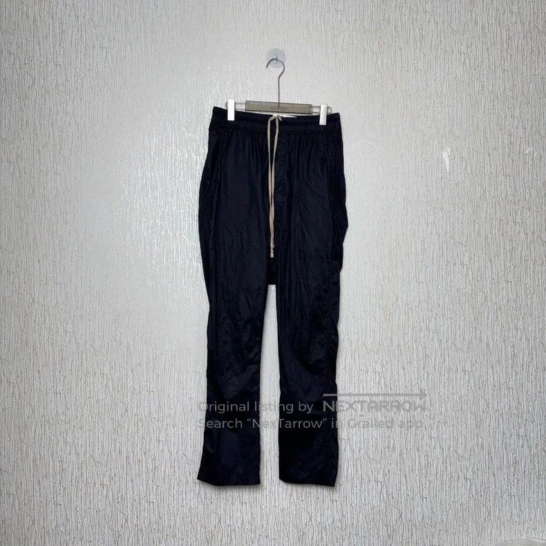 Rick Owens Rick Owens Nylon trousers. Size US 30 / EU 46 - 1 Thumbnail