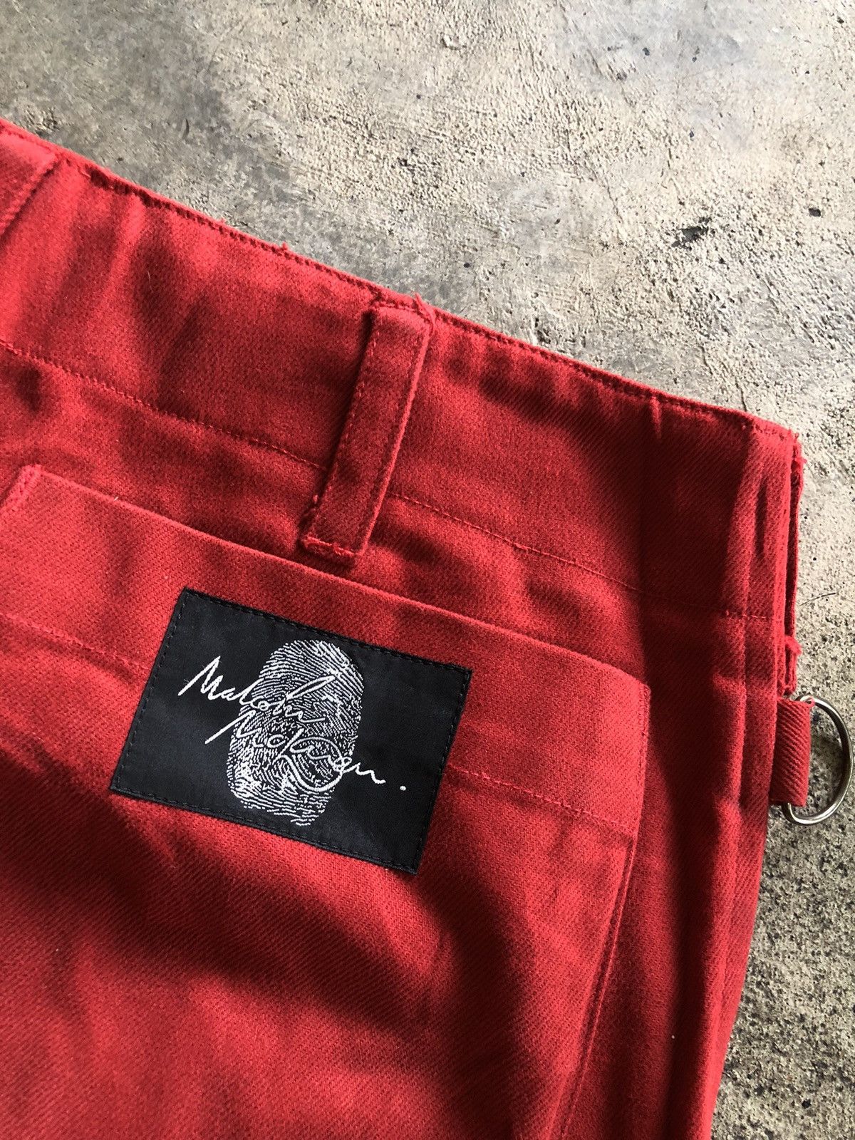 Malcolm McLaren × Seditionaries × Vivienne Westwood VTG MALCOLM MCLAREN “DEAD IN ENGLAND ANCIEN” BONDAGE PANTS Size US 32 / EU 48 - 9 Thumbnail