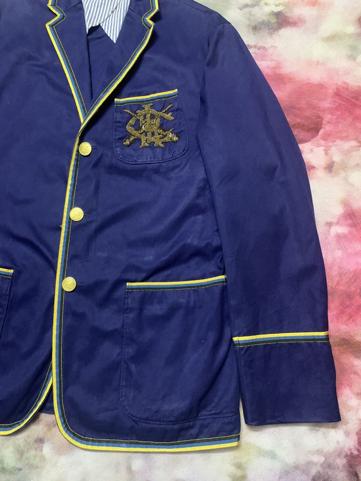 Ralph Lauren Vintage PRLC Oxford Navy Coat Size US M / EU 48-50 / 2 - 8 Thumbnail