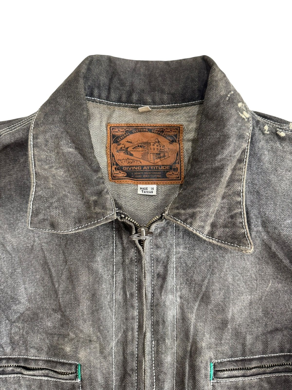 Kapital Japan Brand Kearney House Black Distress Jacket Size US L / EU 52-54 / 3 - 5 Thumbnail