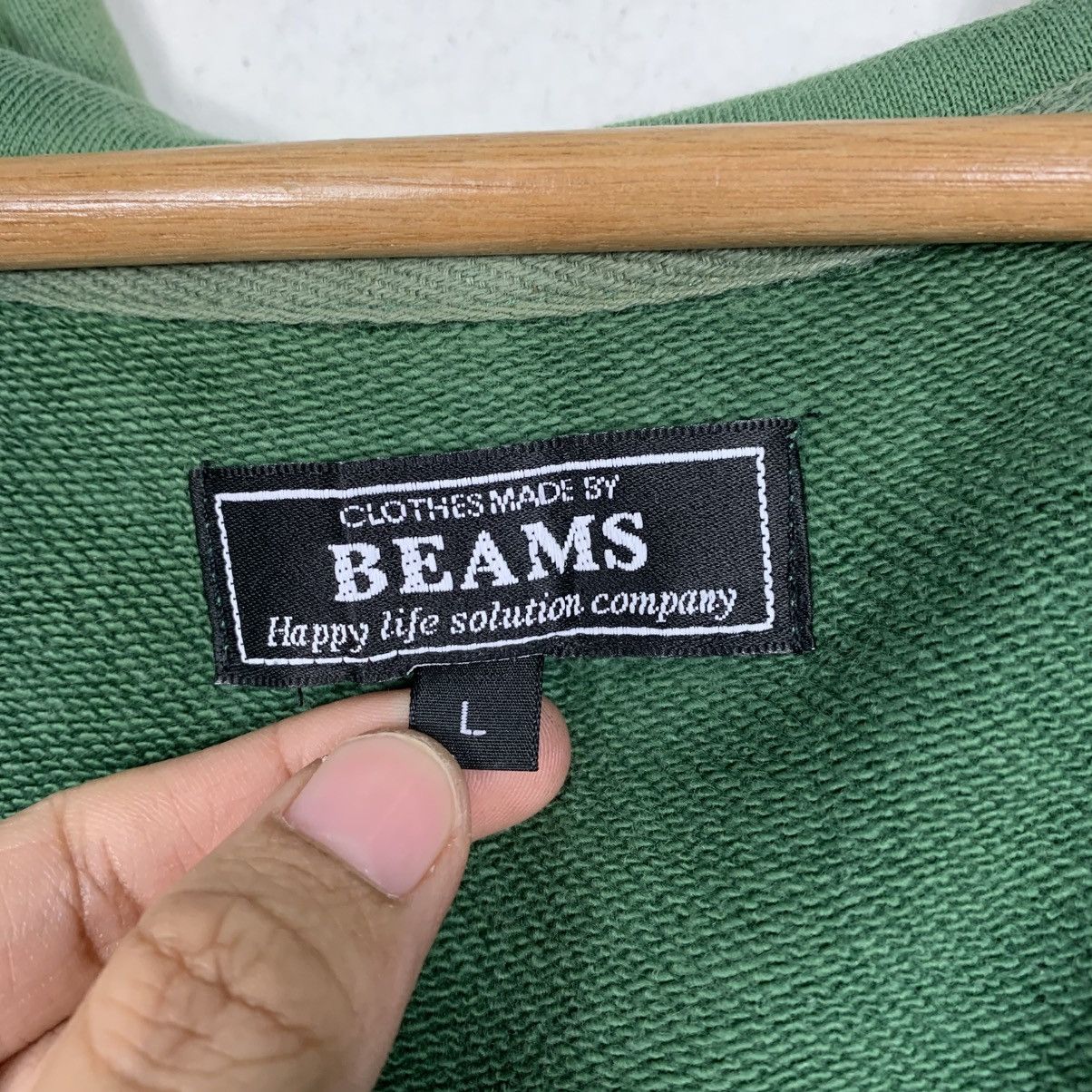 Beams Plus Vintage Beams Hooded Varsity Jacket Size US L / EU 52-54 / 3 - 16 Thumbnail