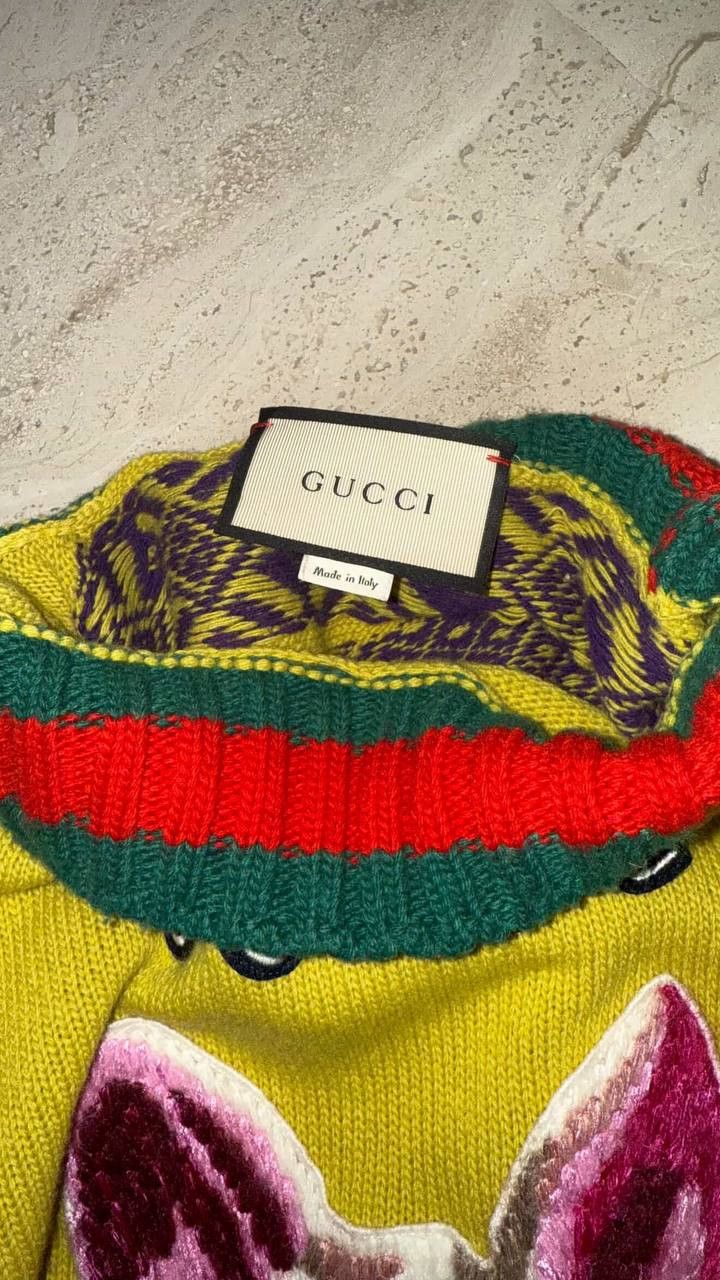 Gucci Gucci L' Aveugle Par Amour Printed Sweater Size XL / US 12-14 / IT 48-50 - 4 Thumbnail