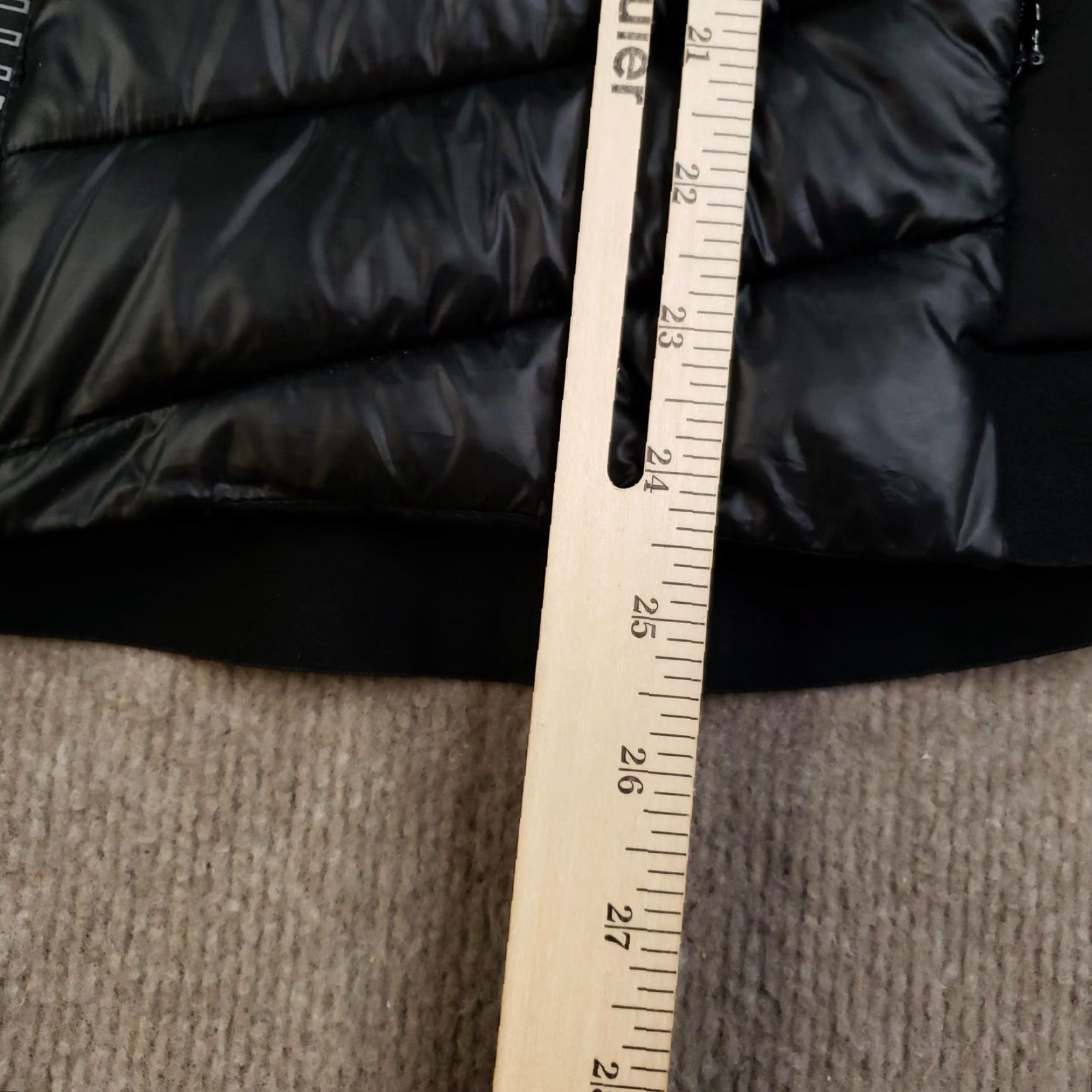 Calvin Klein Calvin Klein Jacket Womens L Hooded Quilted Puffer Softshell Zip Pockets Black Short 2020s Womens Size L / US 10 / IT 46 - 4 Thumbnail