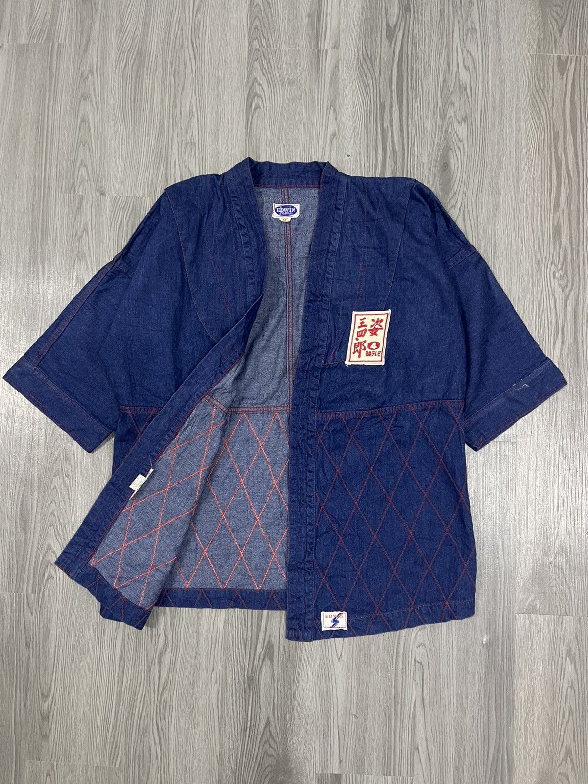 Edwin × Japanese Brand Denim Hanten Jacket Size US M / EU 48-50 / 2 - 3 Thumbnail