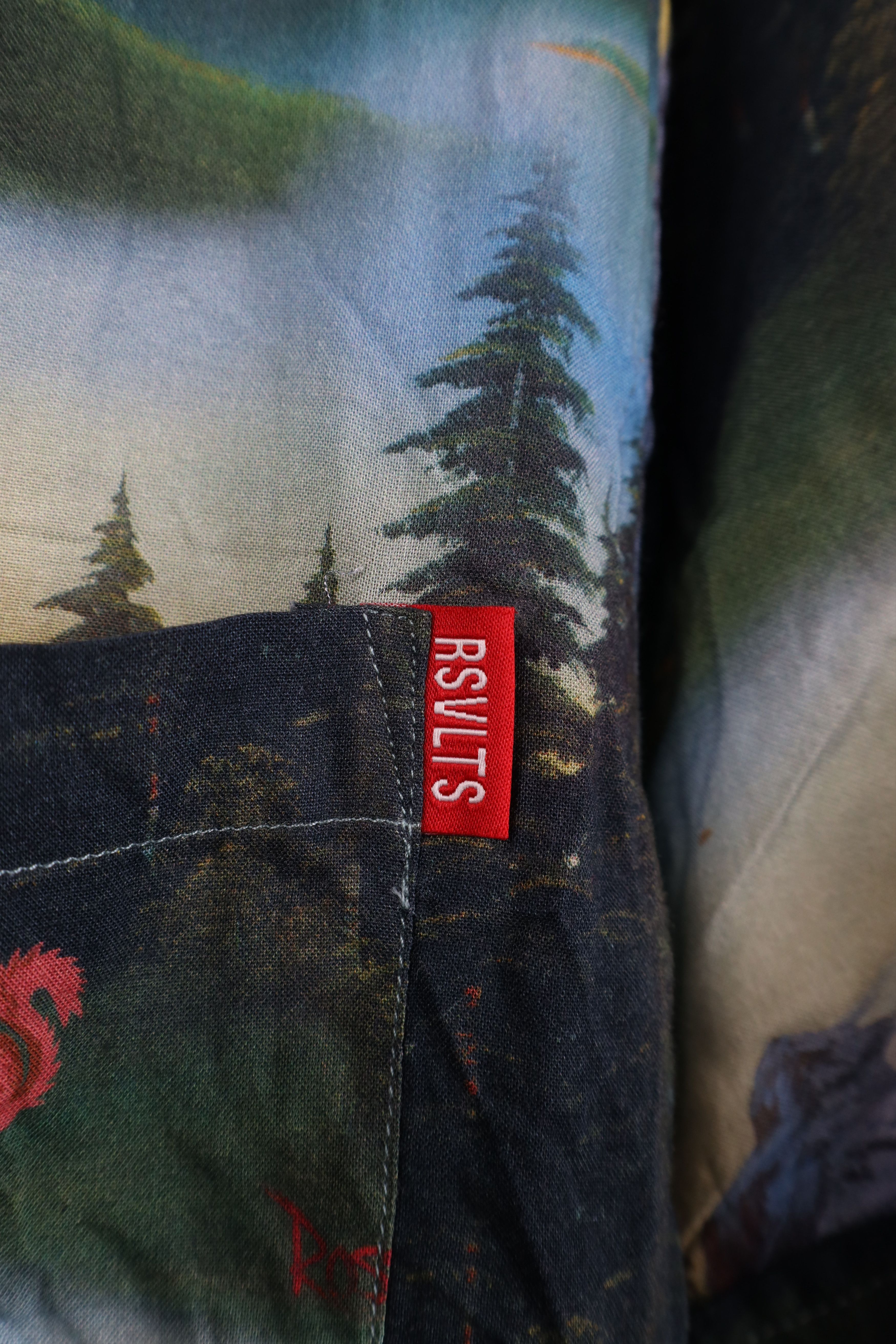 Vintage The Roosevelts RSVLTS x Bob Ross Happy Trees Button Shirt Size US XS / EU 42 / 0 - 4 Thumbnail