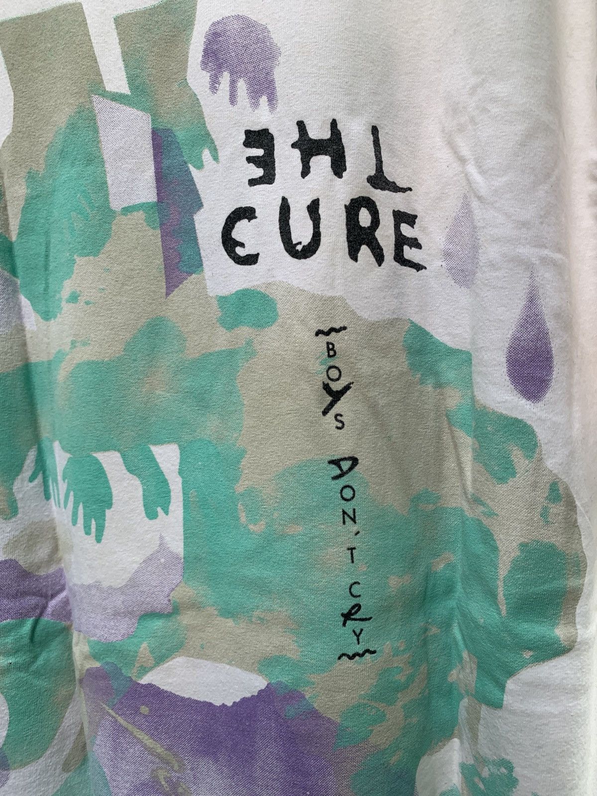 Band Tees Vintage The Cure "Boys Don't Cry" 1986 T-Shirt🔥 Size US XL / EU 56 / 4 - 8 Thumbnail