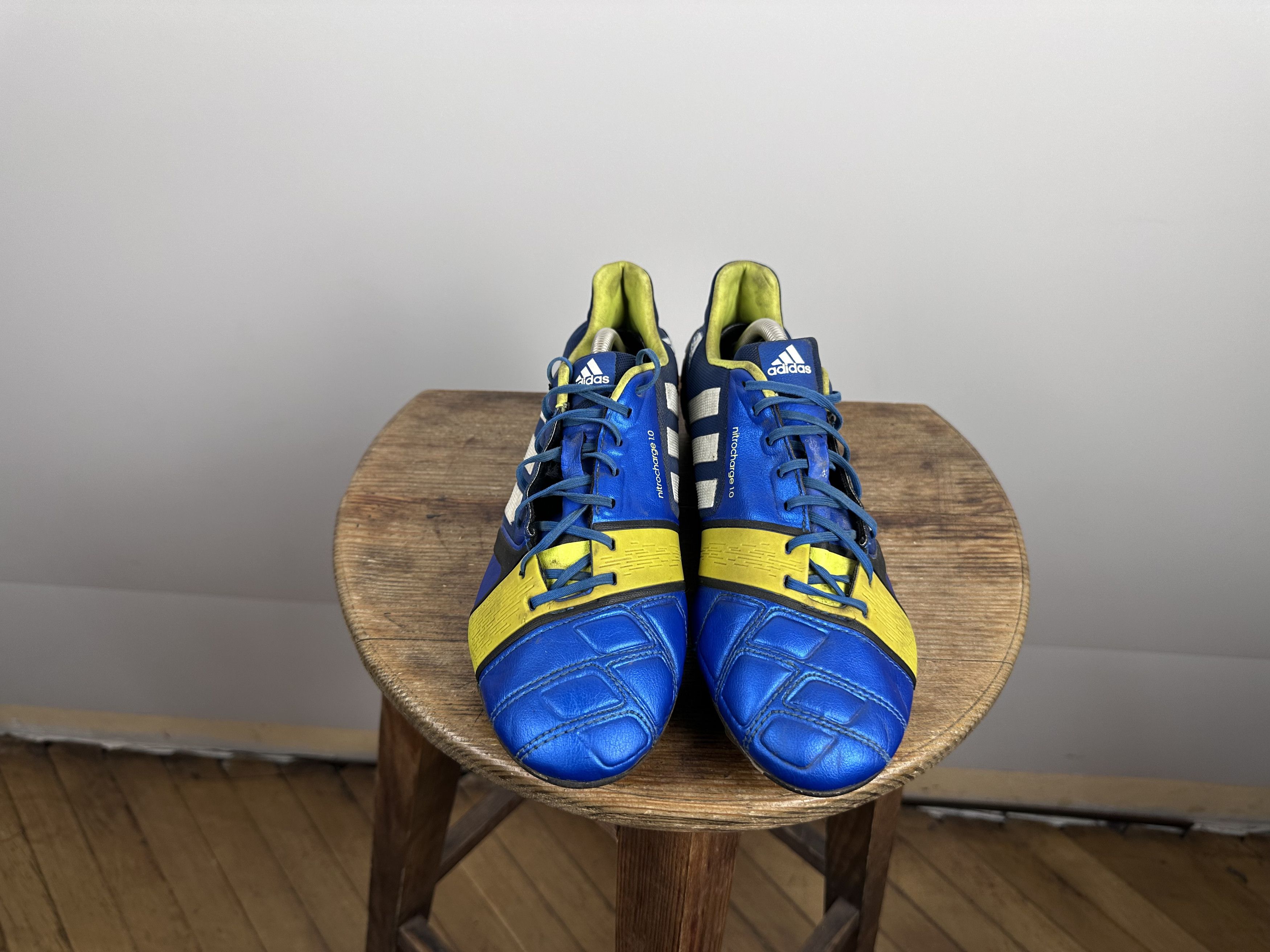 Adidas Adidas Nitrocharge 1. 0 FG Q33665 Soccer Boots Cleats Size US 7 / EU 40 - 3 Thumbnail