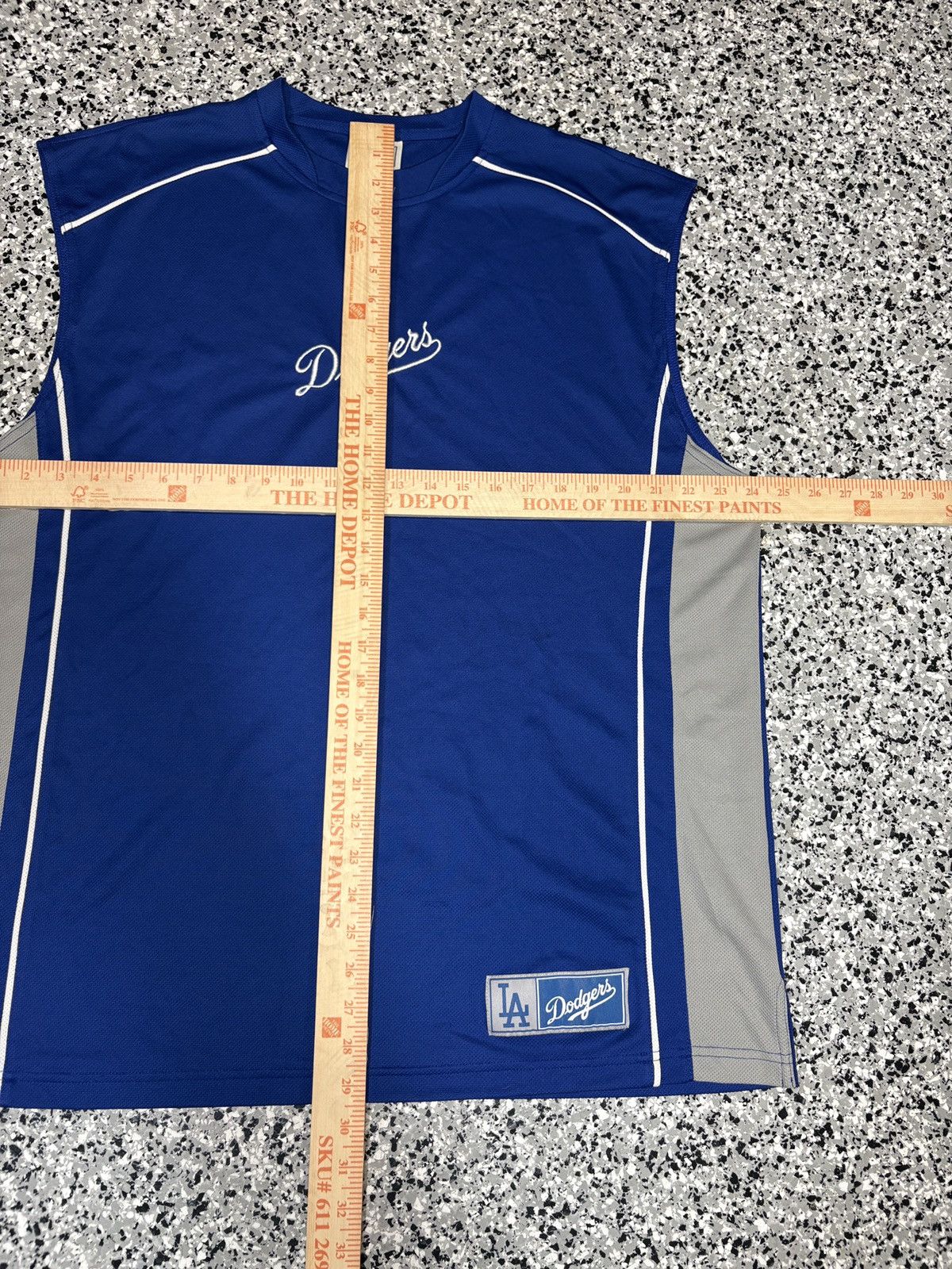 MLB Vintage 2000s Lee Los Angeles Dodgers Tank Top Size XL 0601 Size US XL / EU 56 / 4 - 6 Thumbnail
