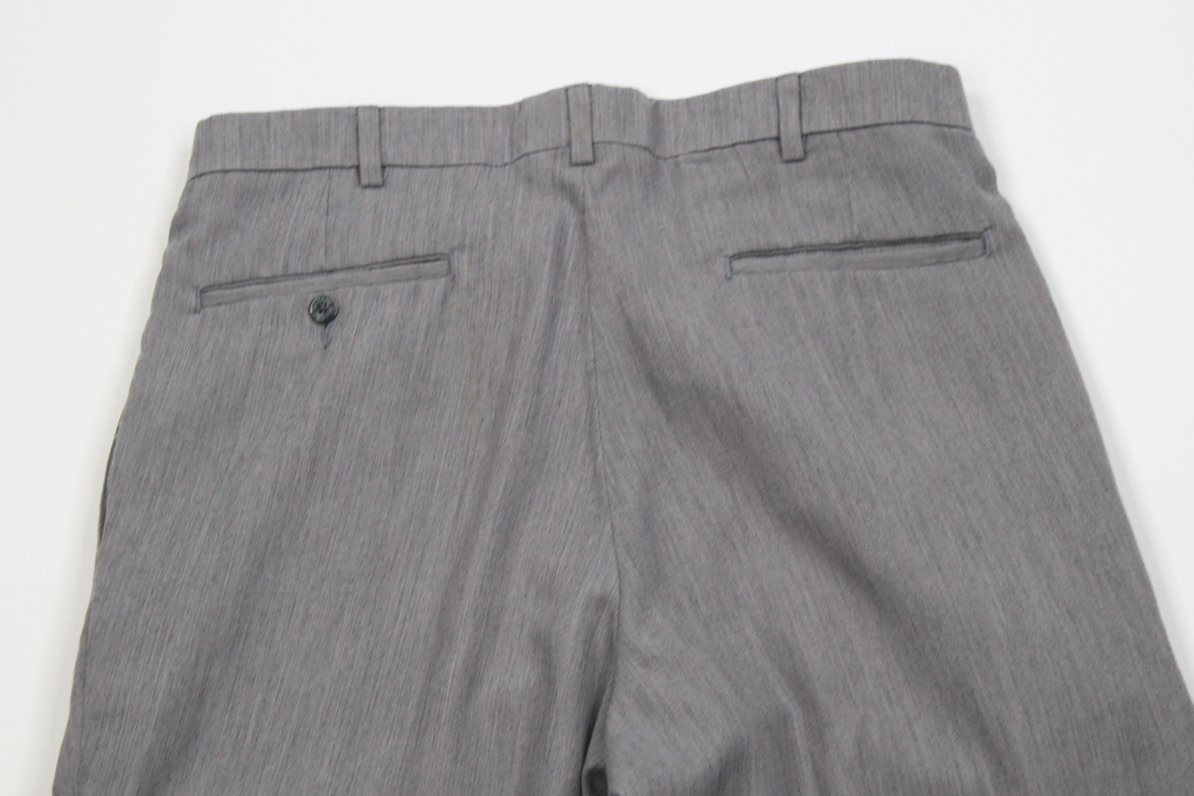 Vintage Vintage 90s Streetwear Gabardine Blend Knit Chino Pants Size US 32 / EU 48 - 11 Thumbnail
