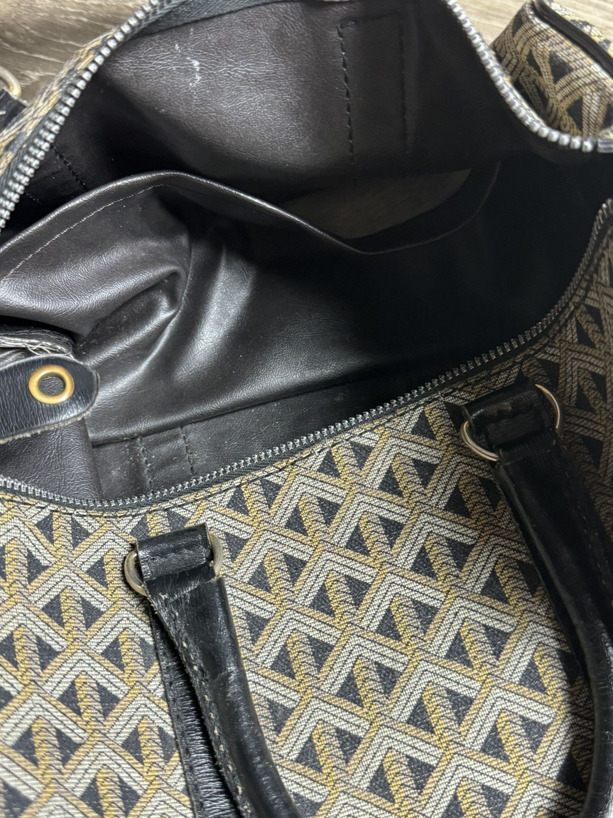 Goyard Rare Goyard Boston Knit Keepall vintage small duffel bag Size ONE SIZE - 9 Thumbnail