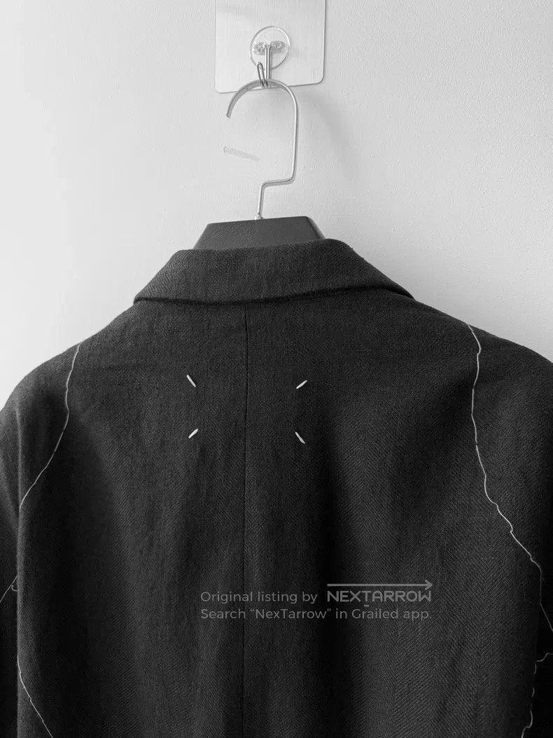 Maison Margiela Maison Margiela White-marked line suit Size US M / EU 48-50 / 2 - 4 Thumbnail