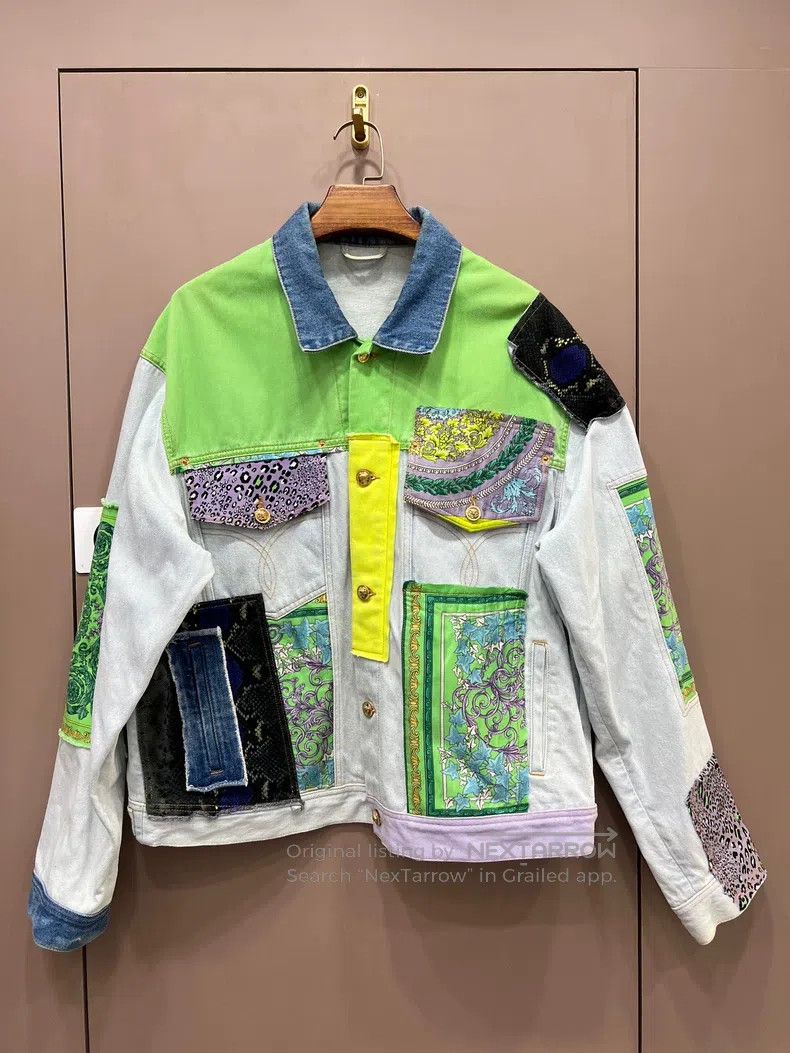 Versace Medusa denim jacket
