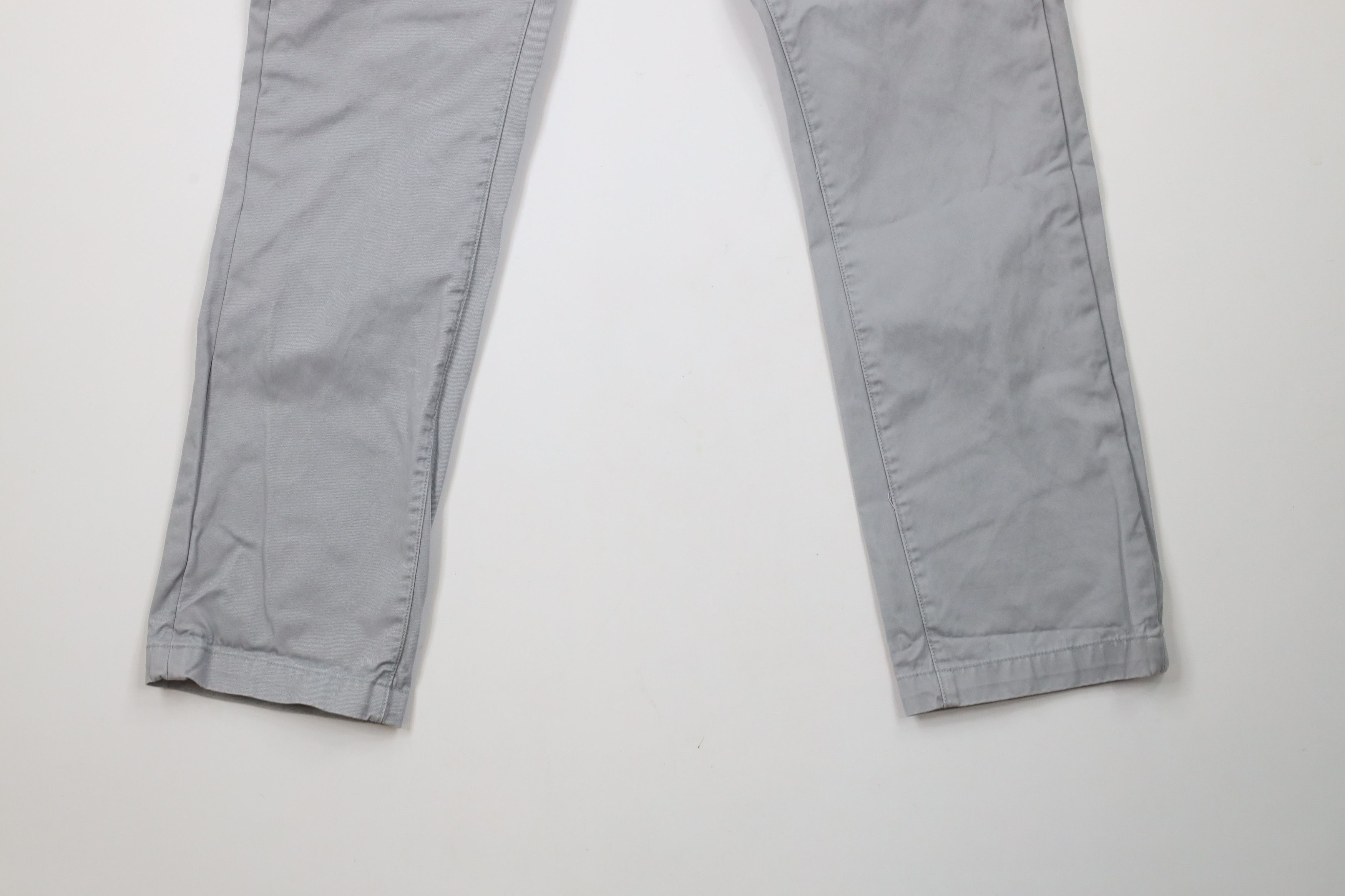 Levi's × Vintage Vintage Y2K Levis Straight Leg Chino Pants Gray Cotton Size US 32 / EU 48 - 4 Thumbnail