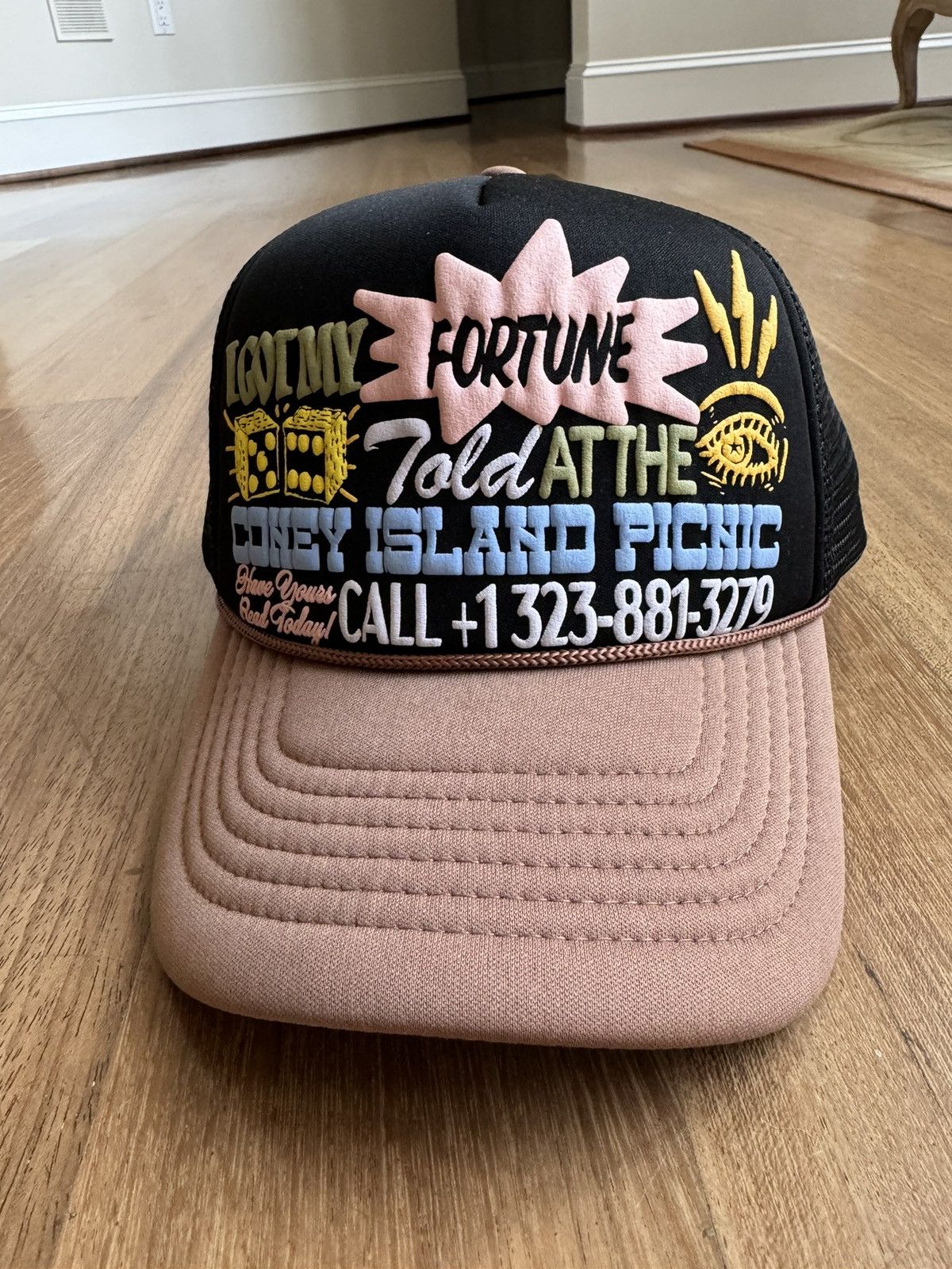Vintage Coney Island Picnic - Fortune Trucker Hat Snapback - New Size ONE SIZE - 2 Thumbnail