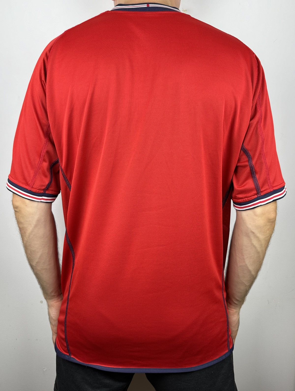 Umbro England 2002 Away Reversible Soccer Jersey Football Shirt Size US XL / EU 56 / 4 - 4 Thumbnail