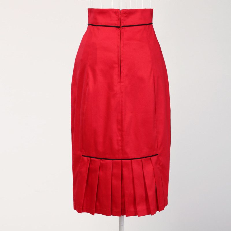 Other Red pencil skirt for women Size 32" / US 10 / IT 46 - 2 Thumbnail