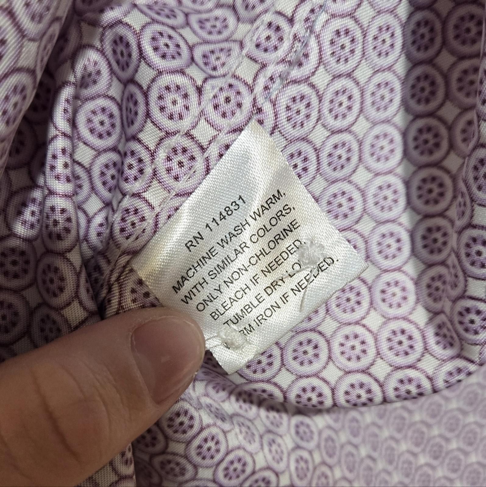Other Calabrum London Dress Shirt Size 36R - 2 Thumbnail