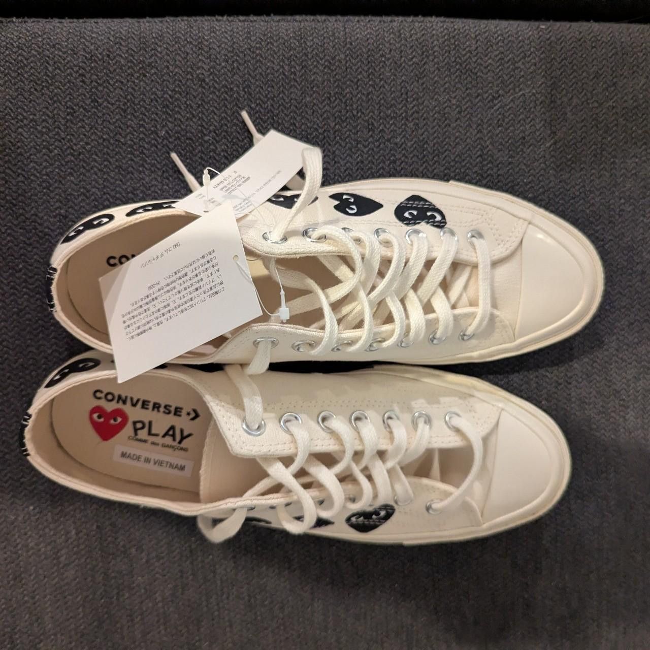 Comme des Garcons Comme des Garçons Play x Converse Chuck 70 Low Multi Heart Size US 10 / EU 43 - 5 Thumbnail