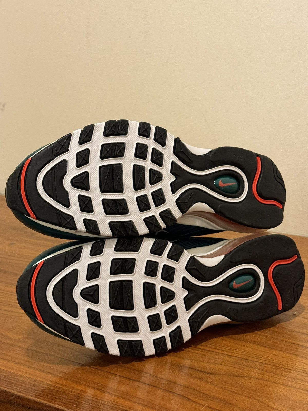 Nike Nike Air Max 97 ‘Rainforest Team Orange’ Size US 11.5 / EU 44-45 - 5 Thumbnail