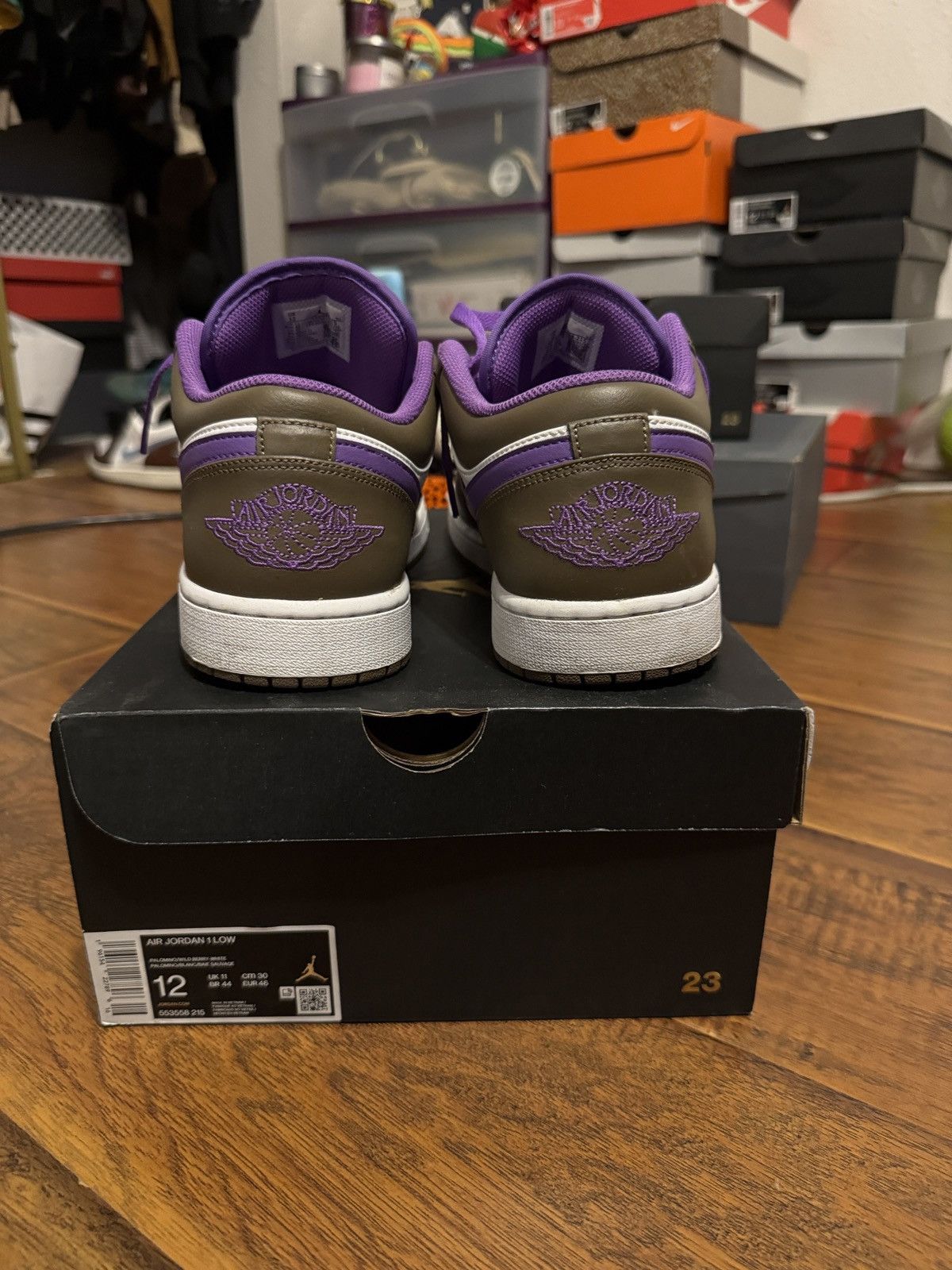 Jordan Brand Jordan 1 Lows Palomino Size US 12 / EU 45 - 1 Thumbnail